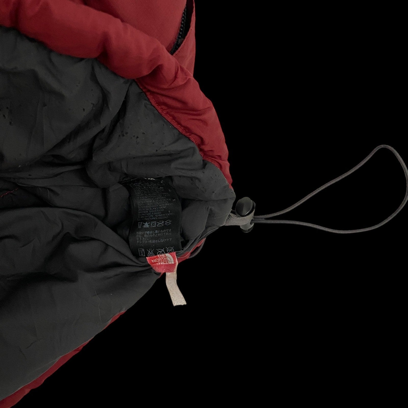 The North Face 1996 Retro Nuptse 700 Vest Charcoal/Red (Size L)
