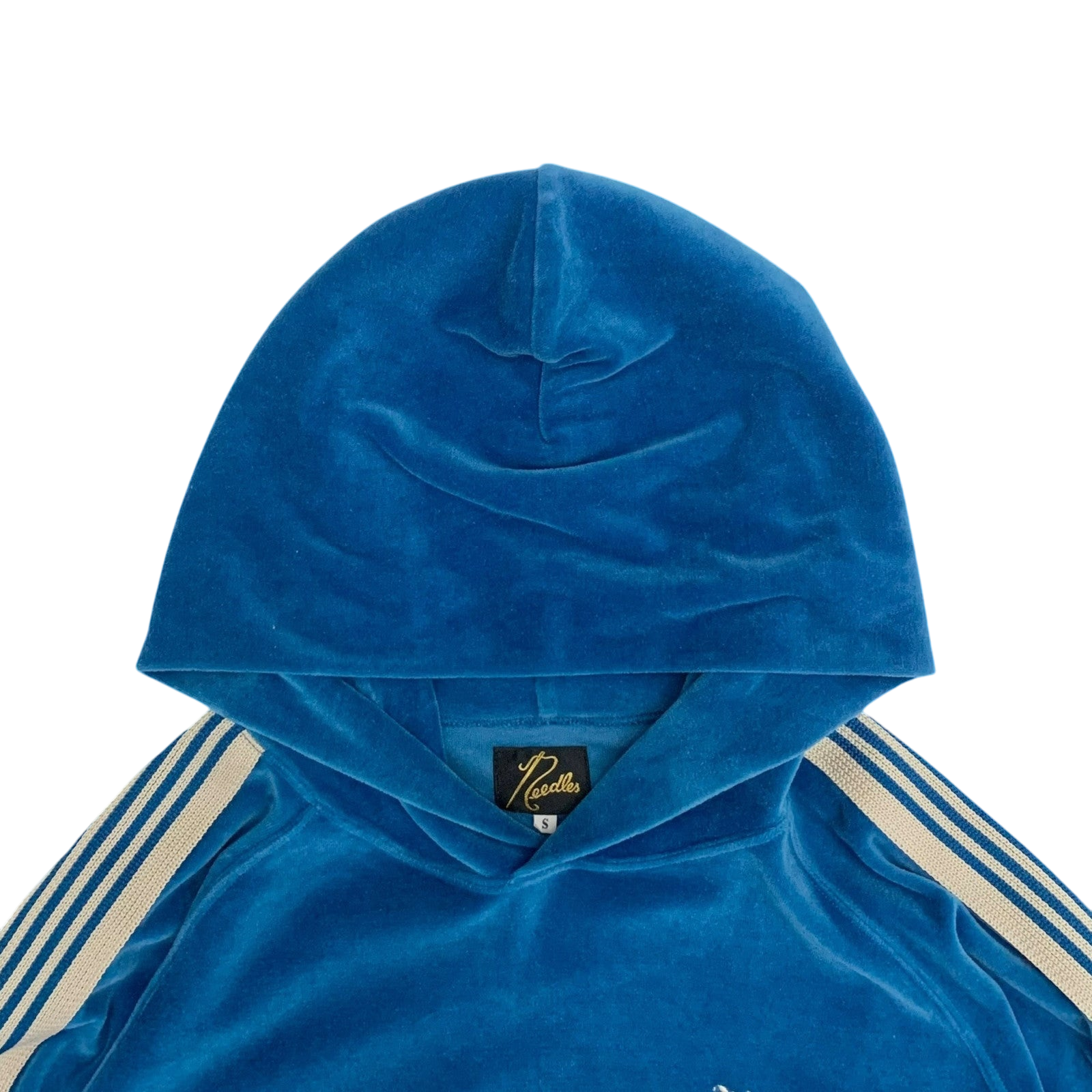 Needles Velour Track Hoodie Blue (Fits S-M)