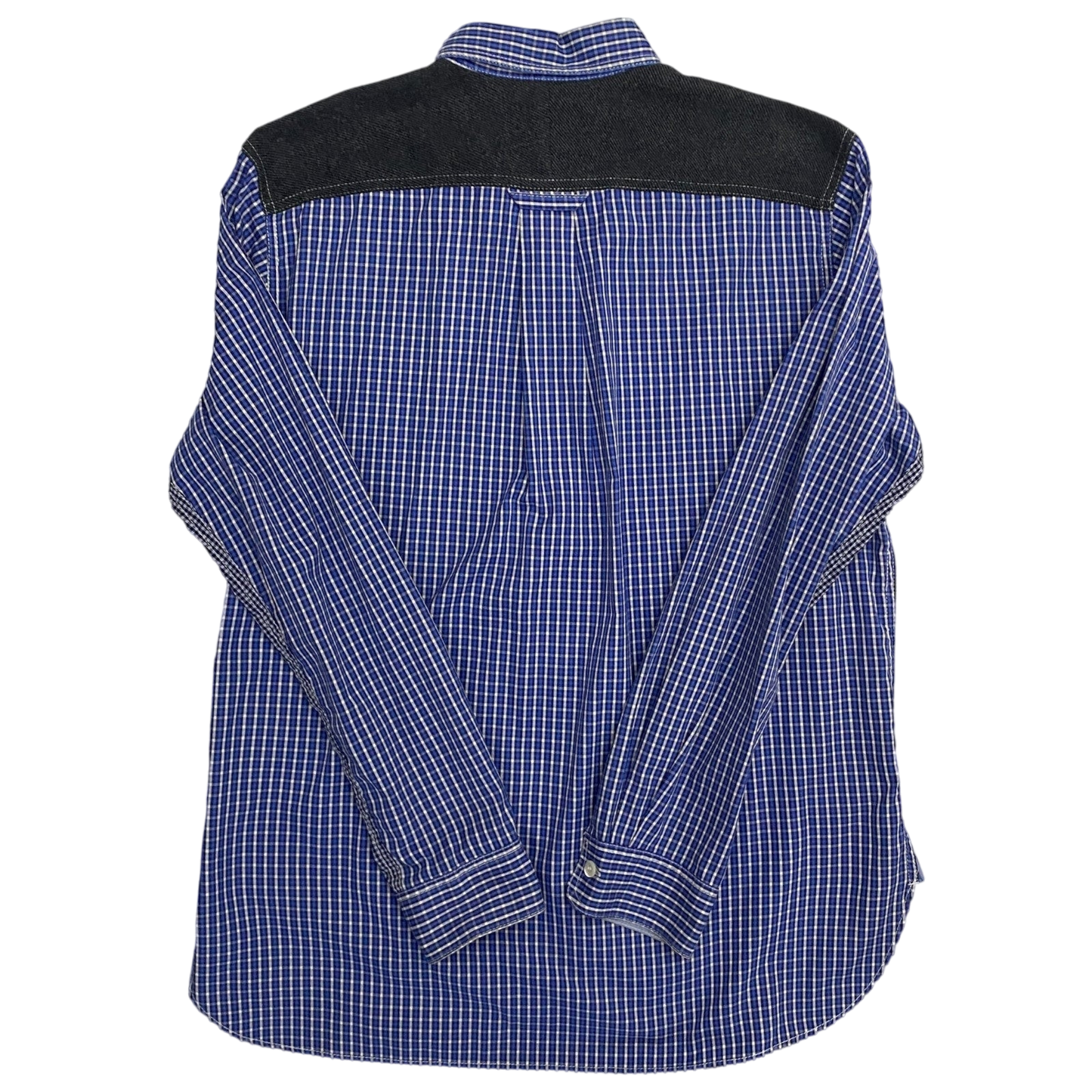 Junya Watanabe MAN Gingham Check Shirt Blue (Fits S-M)