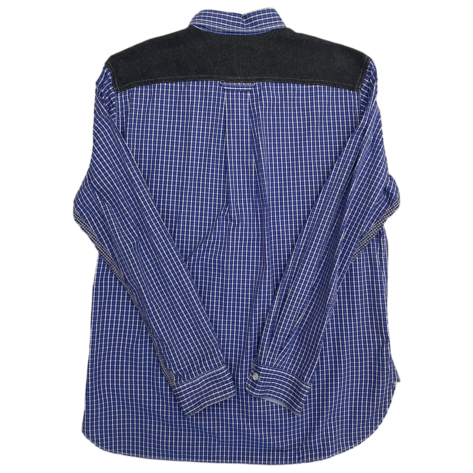 Junya Watanabe MAN Gingham Check Shirt Blue (Fits S-M)