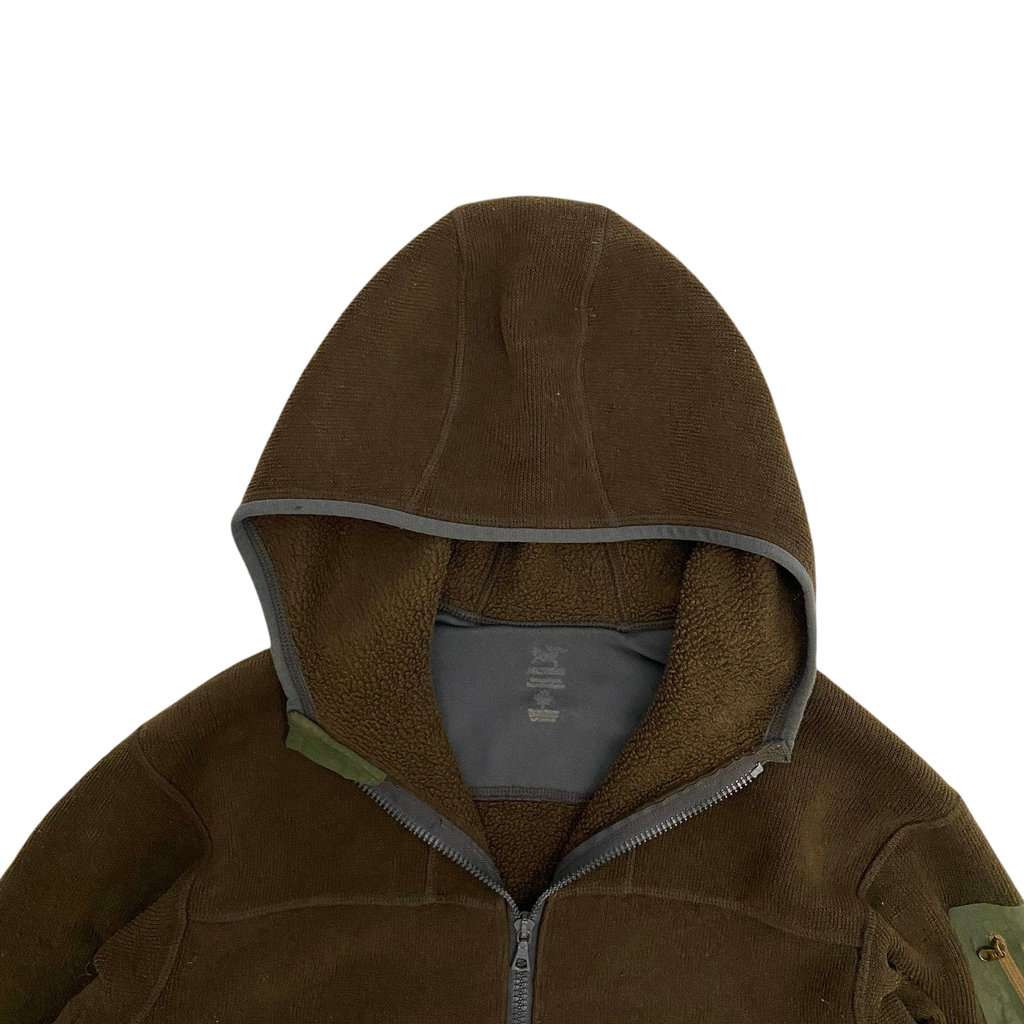 Arc’teryx Covert Hooded Fleece Brown / Green (Fits M)