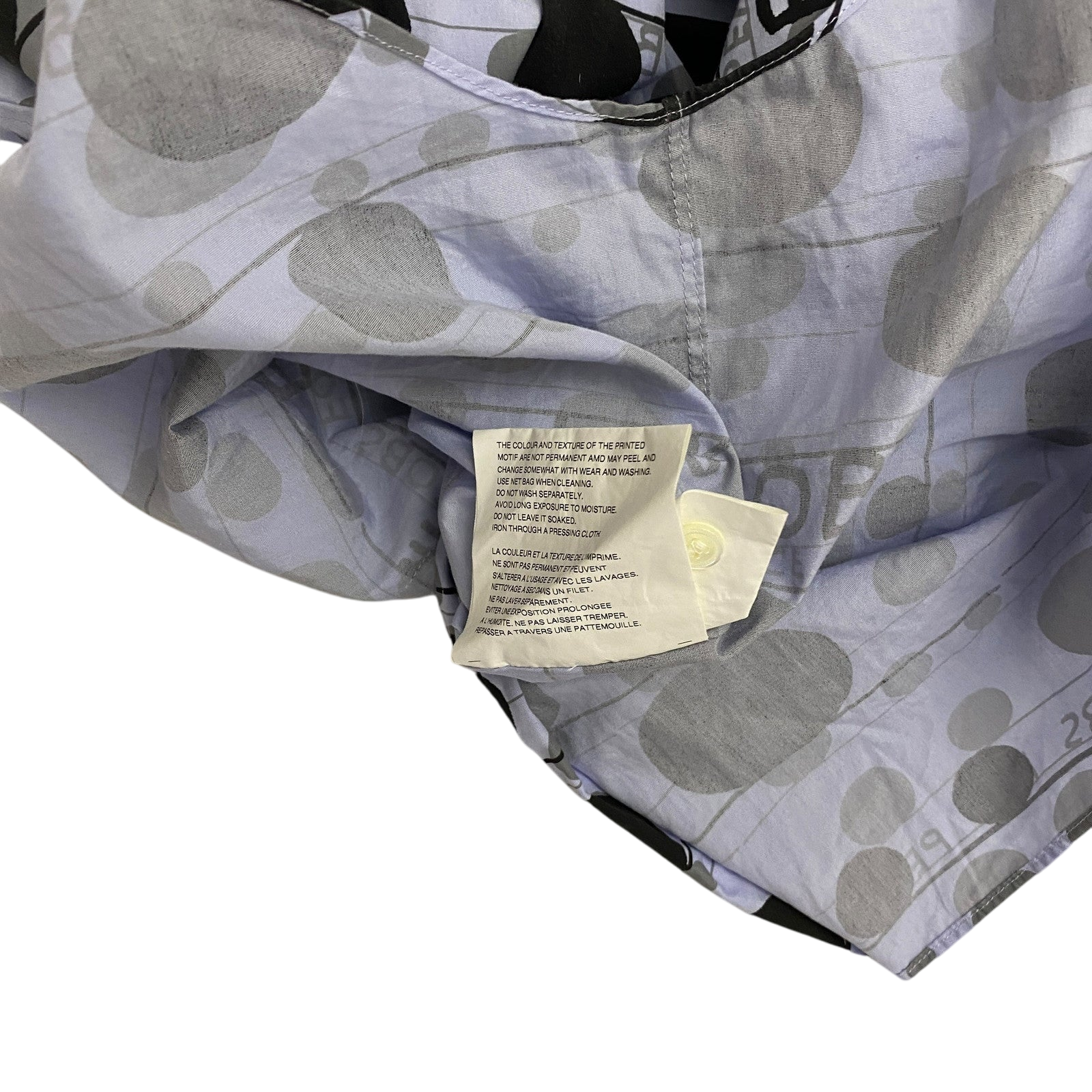 Comme des Garçons (CDG) Homme Deux ‘Blobs For Peace’ Print Shirt (Fits M)