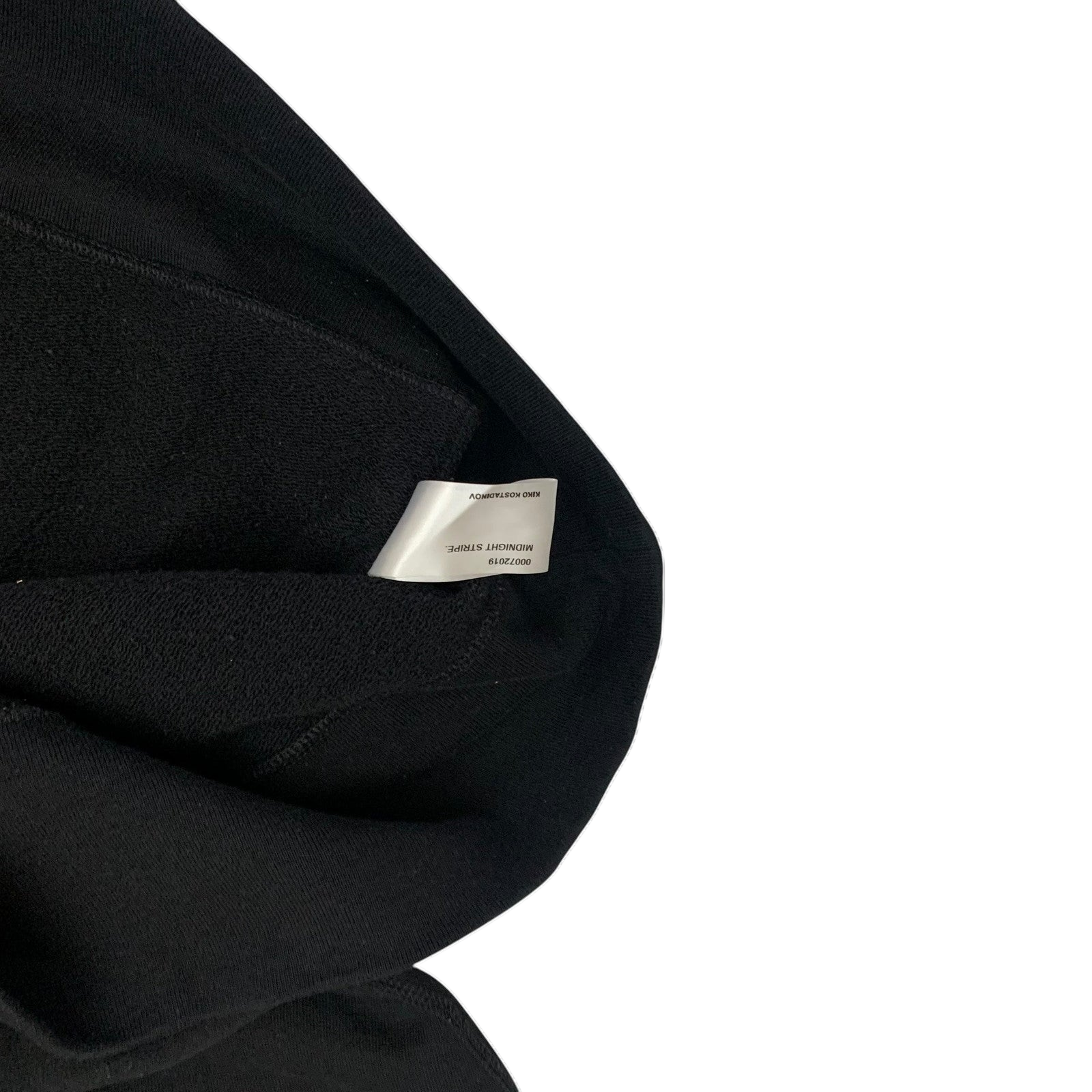 Kiko Kostadinov ‘Midnight Stripes’ Heavy Hoodie Black (Fits L-XXL)