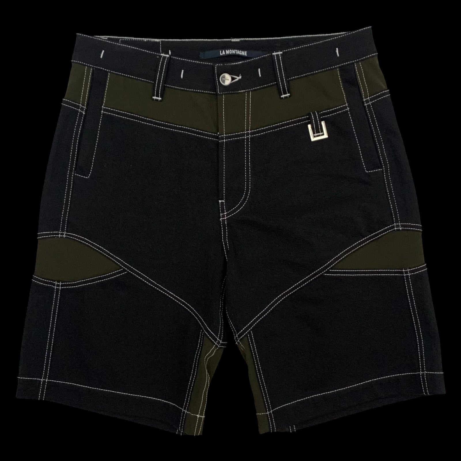 Jacquemus Le Short De Nîmes Two-Tone Shorts (Fits 34”)
