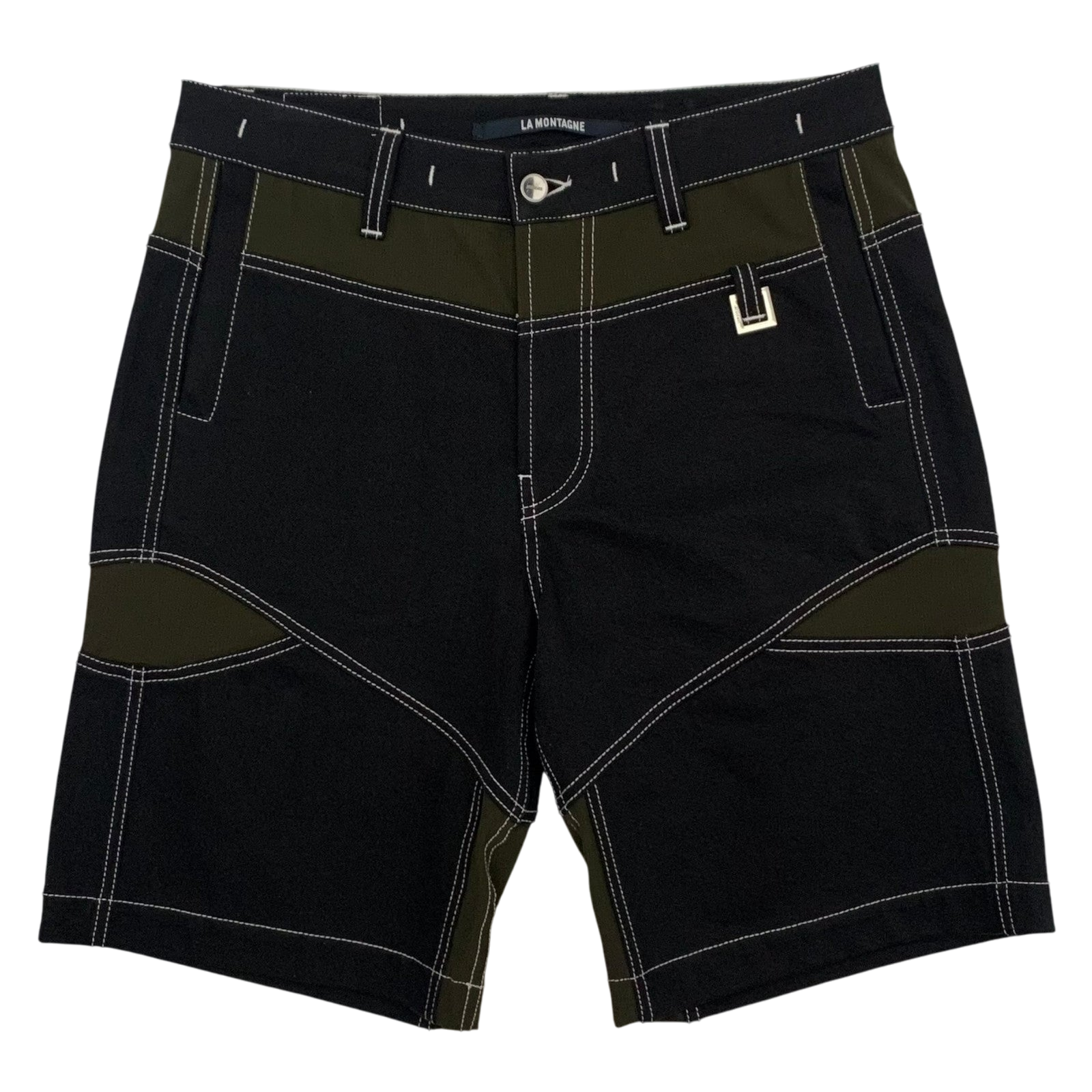 Jacquemus Le Short De Nîmes Two-Tone Shorts (Fits 34”)