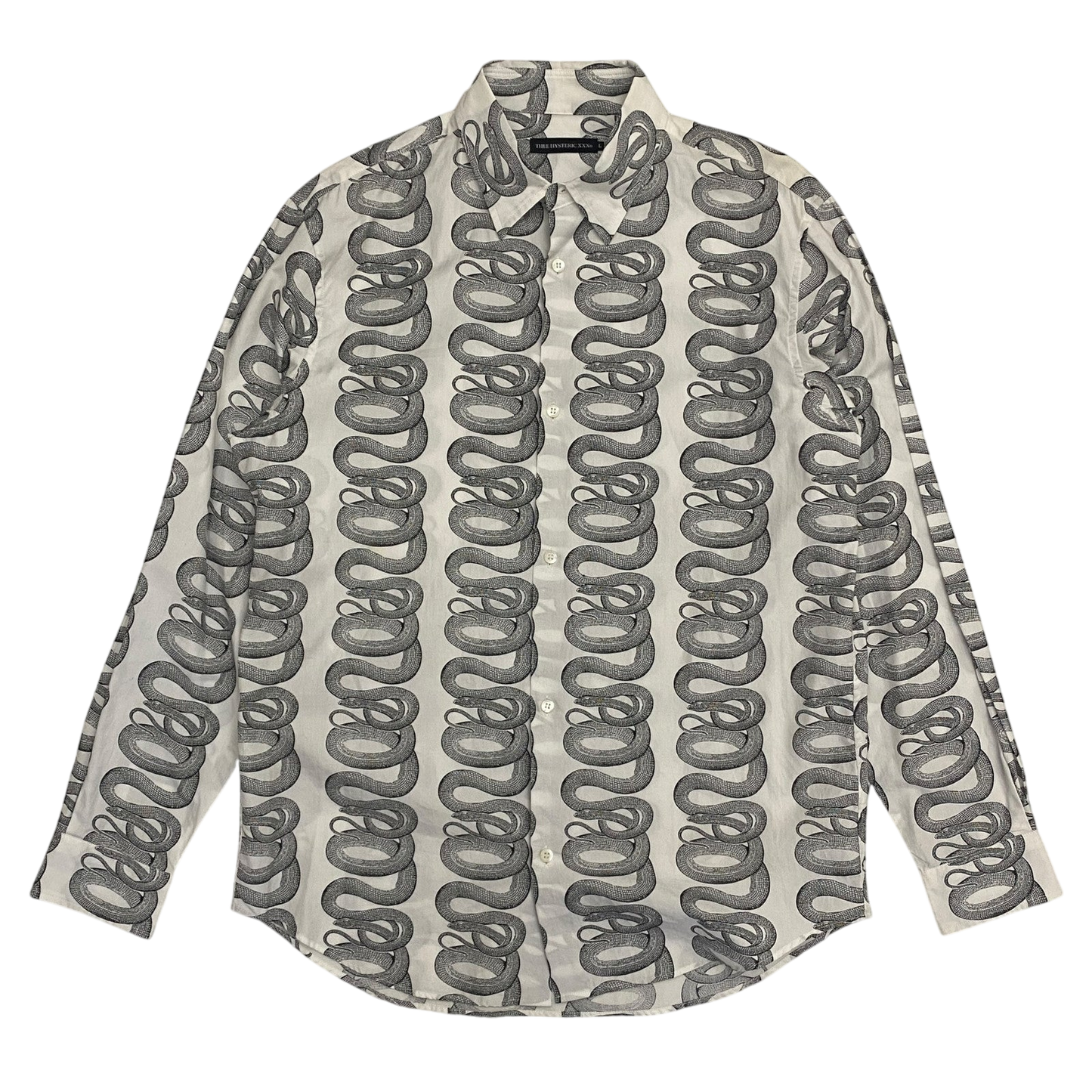 Hysteric Glamour Thee Hysteric XXX Snake Print Shirt (Fits M-L)