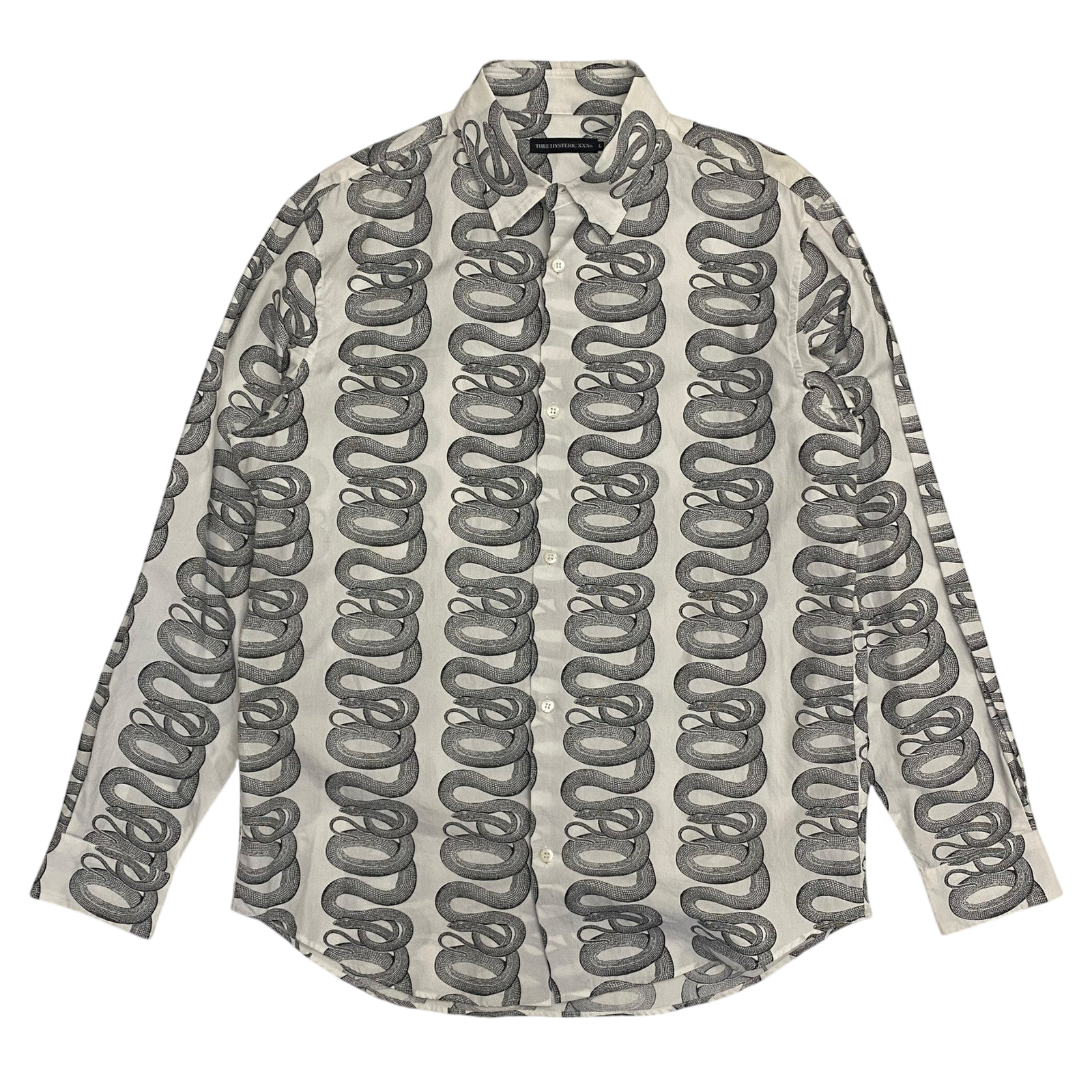 Hysteric Glamour Thee Hysteric XXX Snake Print Shirt (Fits M-L)