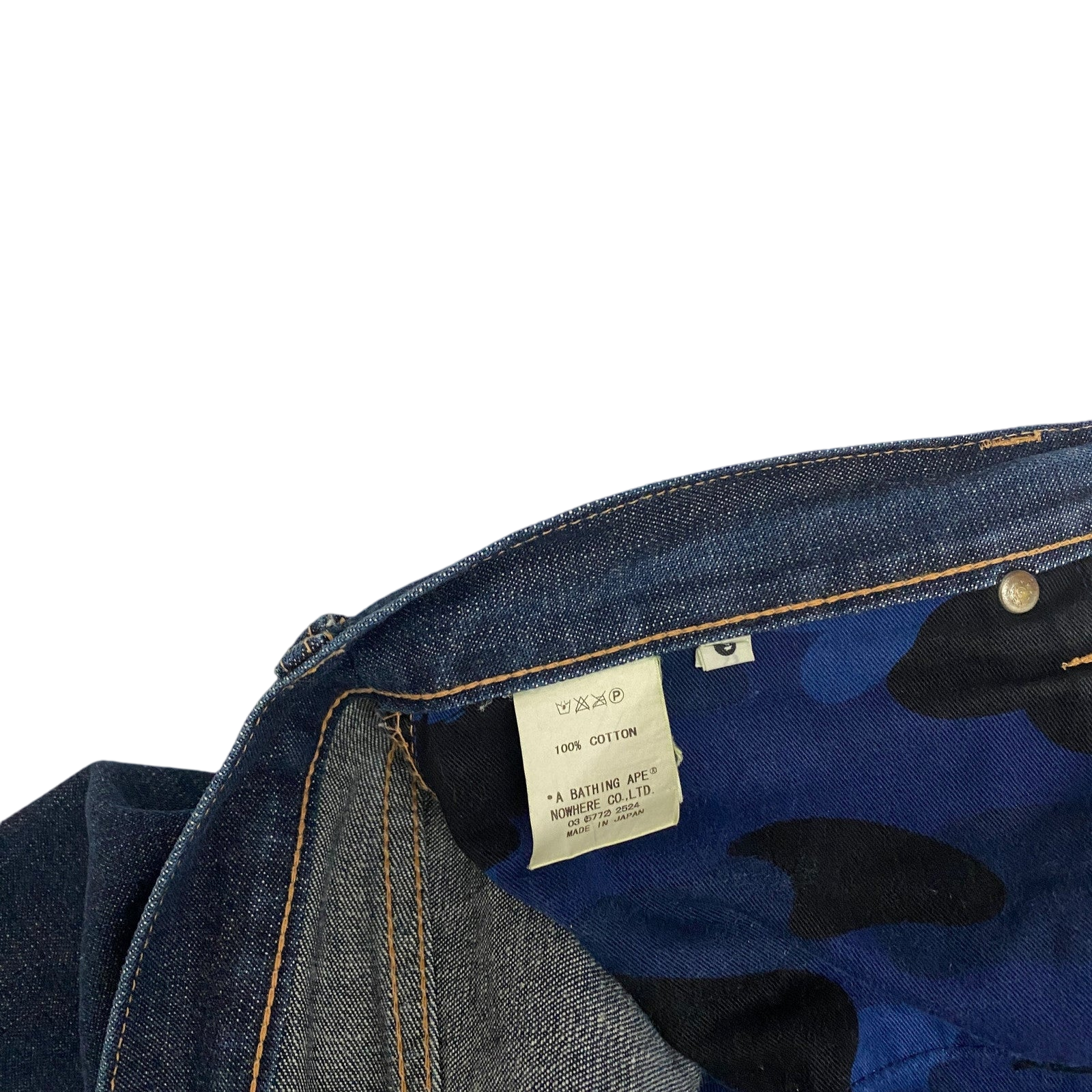 BAPE 2006 Twinsta Denim Shorts (Size L)