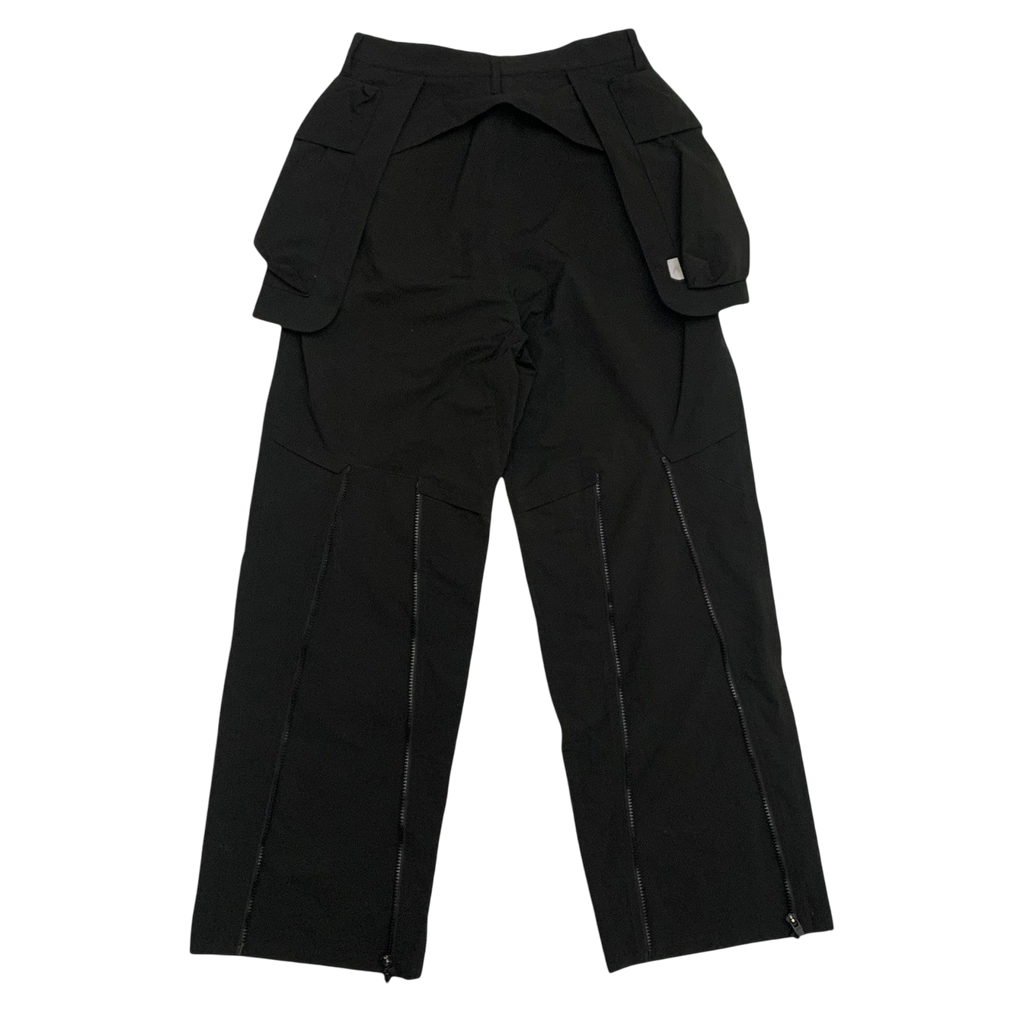 Archival Reinvent Zipper Teflon Pants Black (W28)