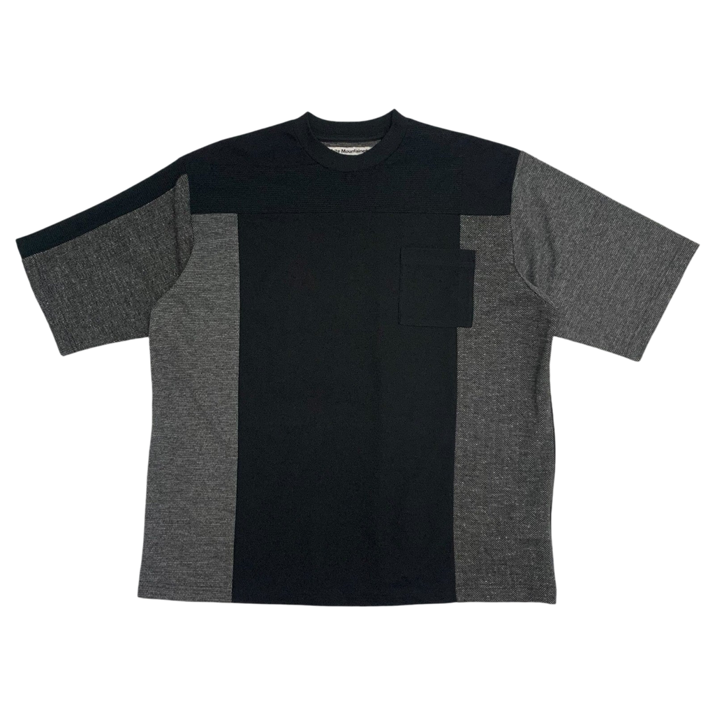White Mountaineering Colour Block Panelled T-Shirt (Fits L-XL)