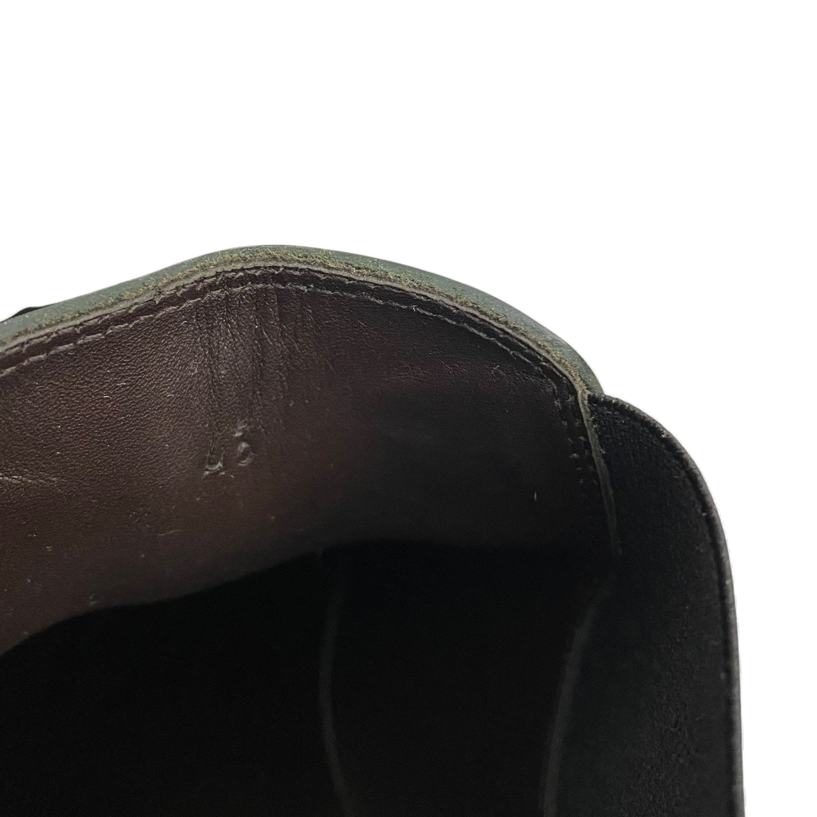 Bottega Veneta Lug Chelsea Ankle Boots Dark Green(Size 43/US10)