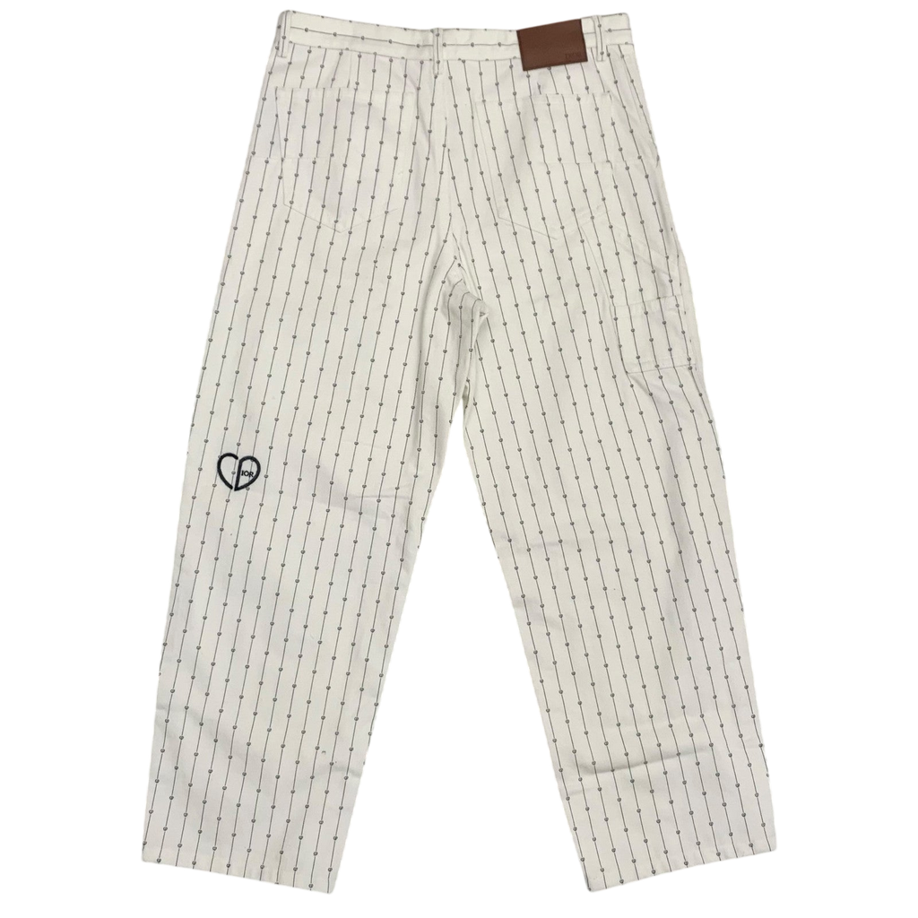 Dior Homme Heart Logo Carpenter Pants (Fits 33")