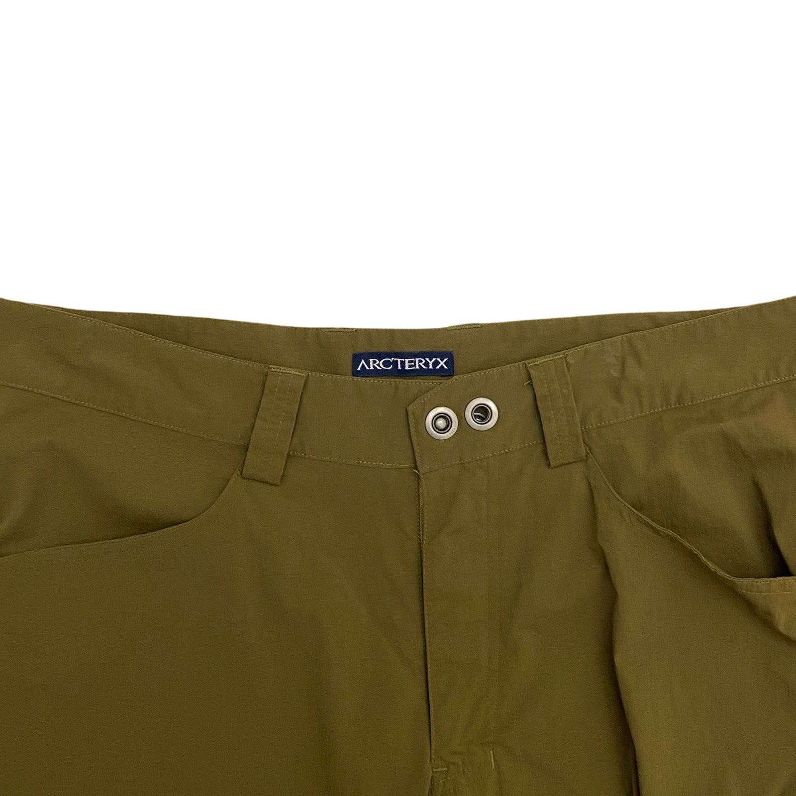 Arc’teryx 2000s Cargo Shorts Brown-Green (Size 34”)