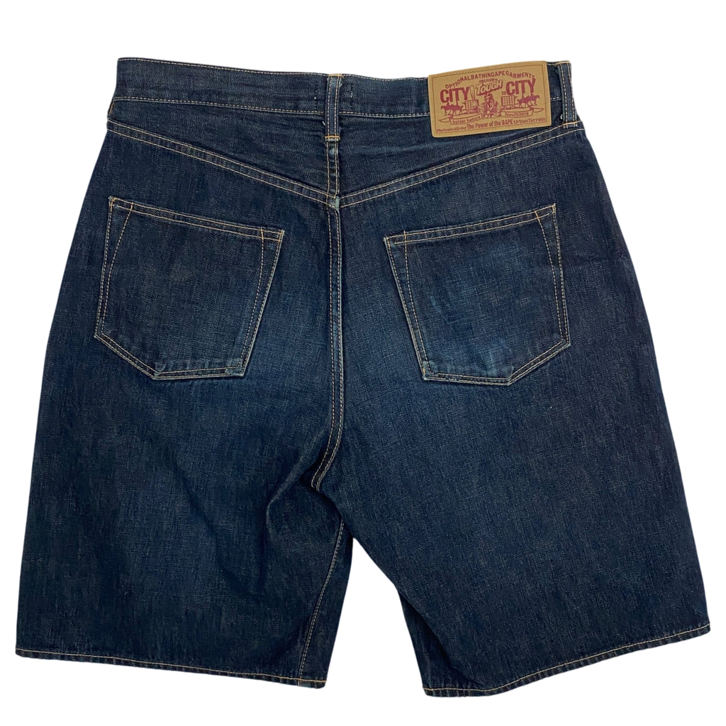 BAPE 2006 Twinsta Denim Shorts (Size L)