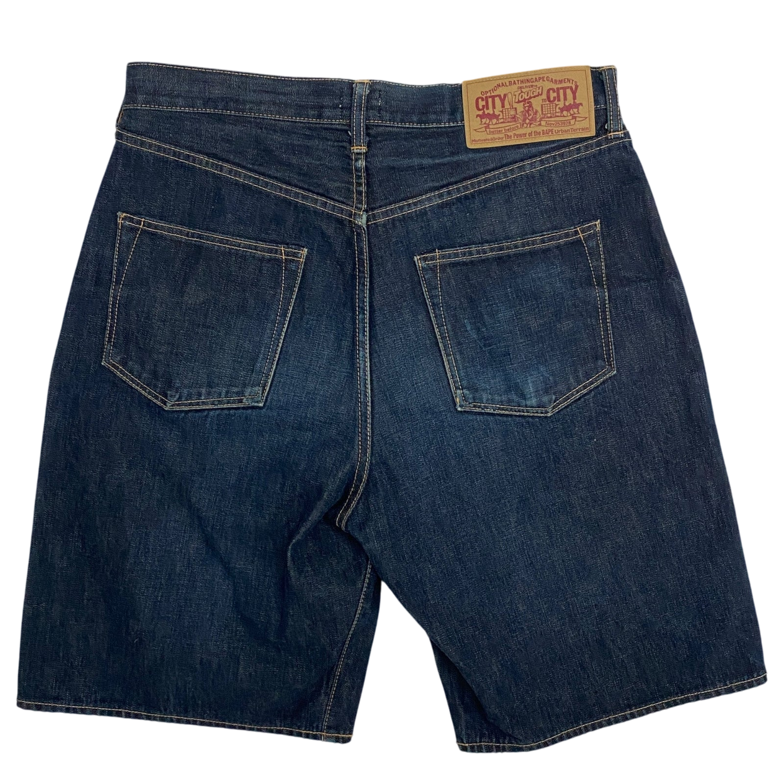 BAPE 2006 Twinsta Denim Shorts (Size L)