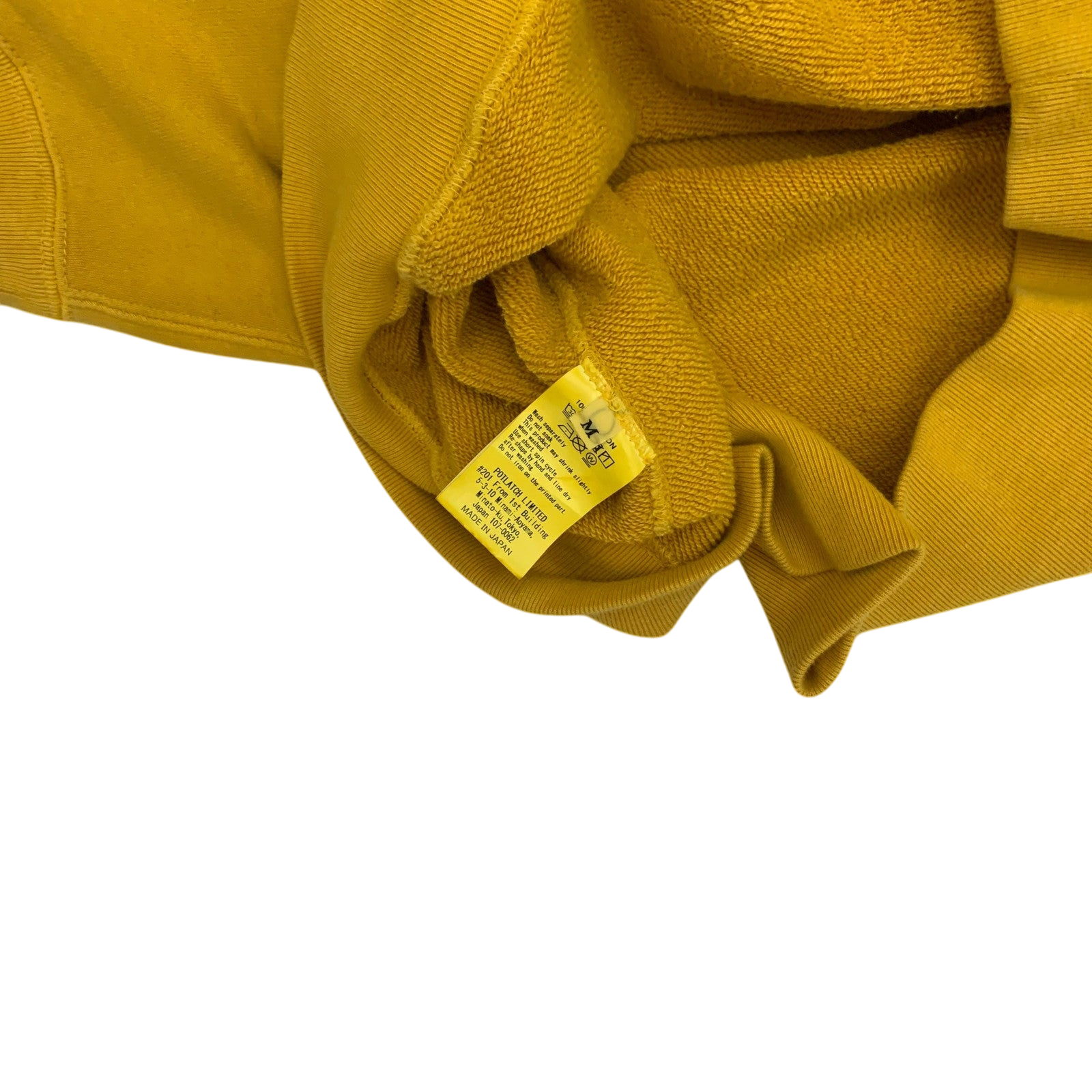 Cav Empt Overdye Raglan PipingSweater Yellow (Fits M-L)