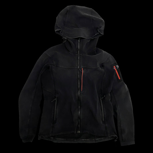 Arcteryx Gamma MX Hooded Jacket Black (Size M Womens)