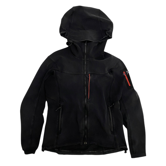 Arcteryx Gamma MX Hooded Jacket Black (Size M Womens)
