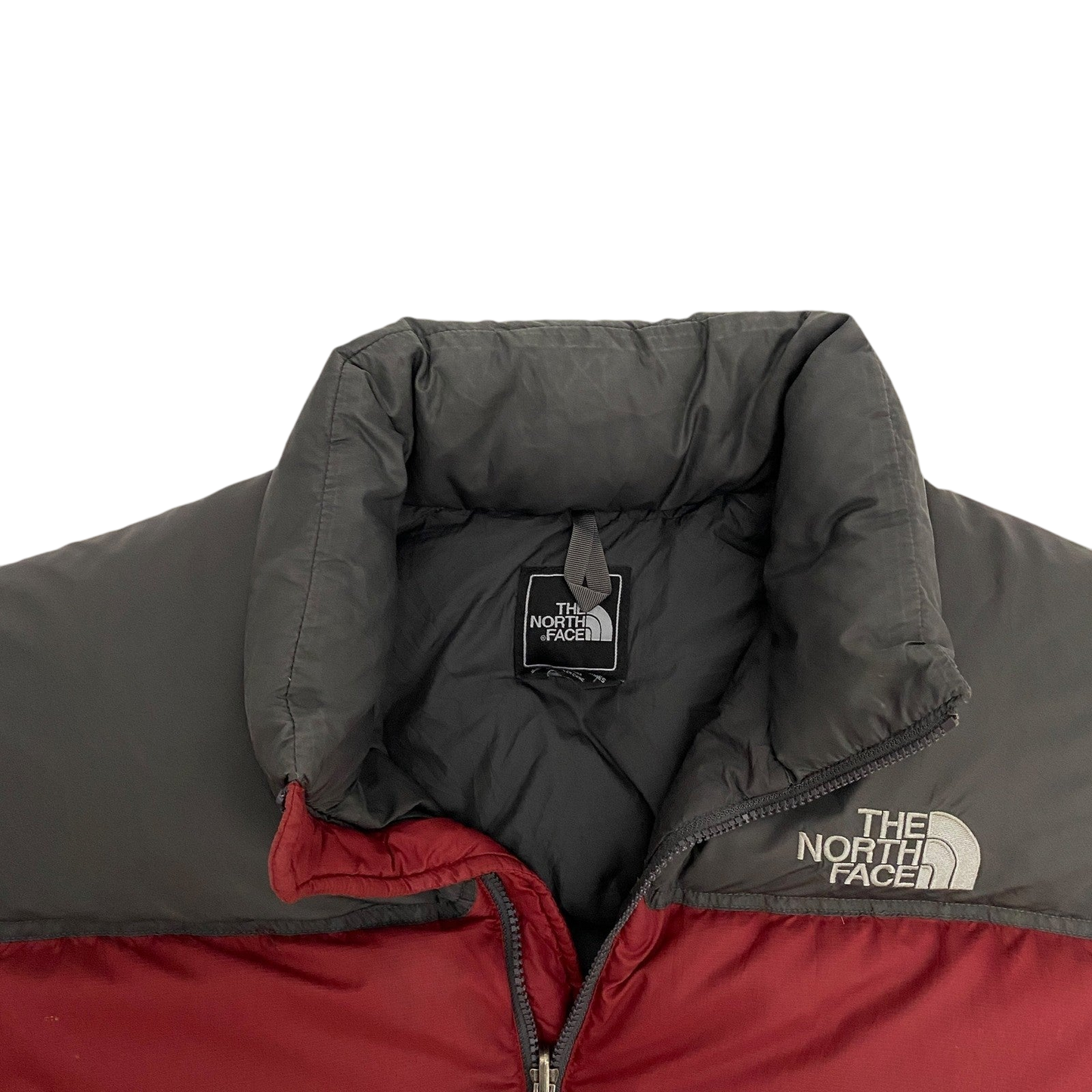 The North Face 1996 Retro Nuptse 700 Vest Charcoal/Red (Size L)