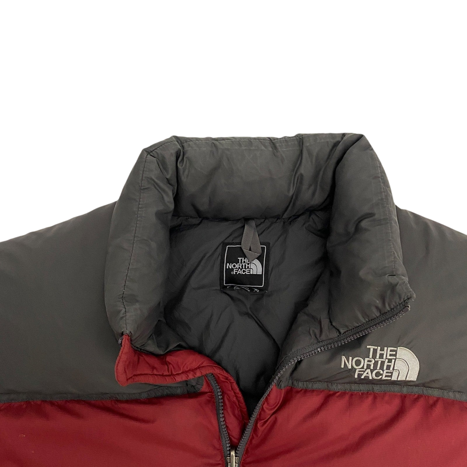The North Face 1996 Retro Nuptse 700 Vest Charcoal/Red (Size L)