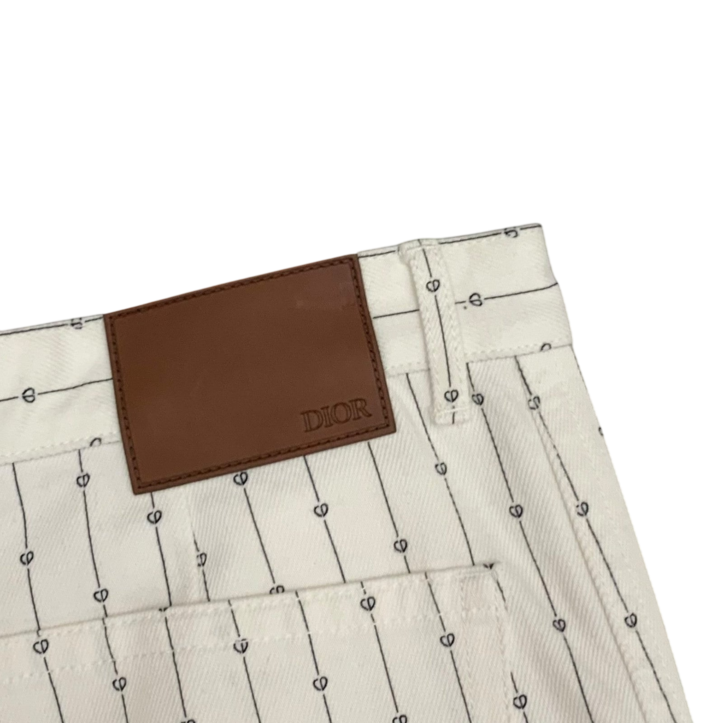 Dior Homme Heart Logo Carpenter Pants (Fits 33")