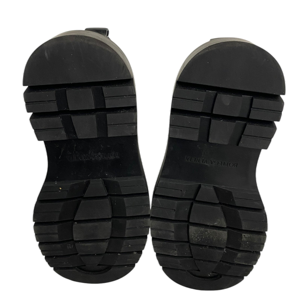 Bottega Veneta Tire Ankle Chelsea Boots Black (EU43/US10)