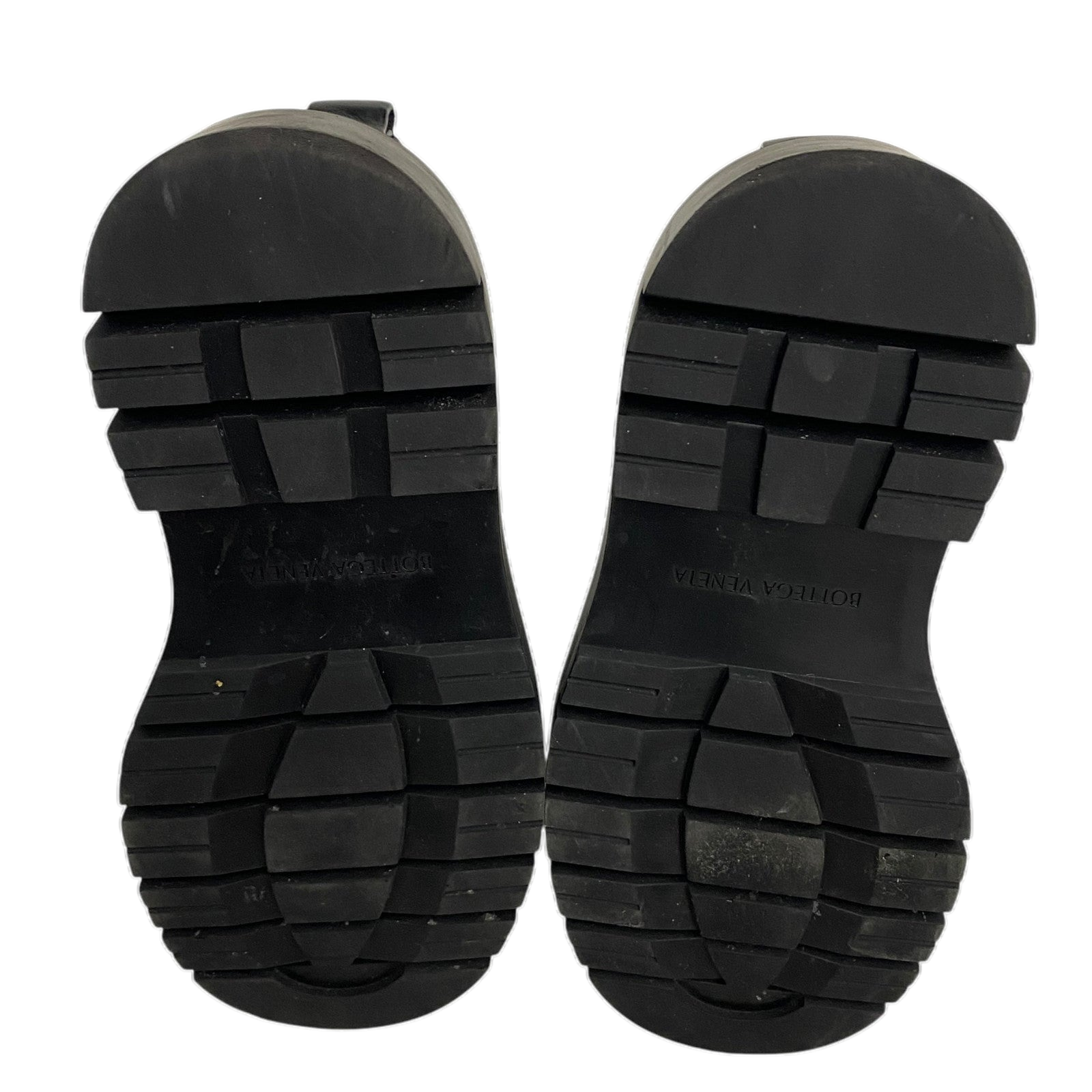 Bottega Veneta Tire Ankle Chelsea Boots Black (EU43/US10)