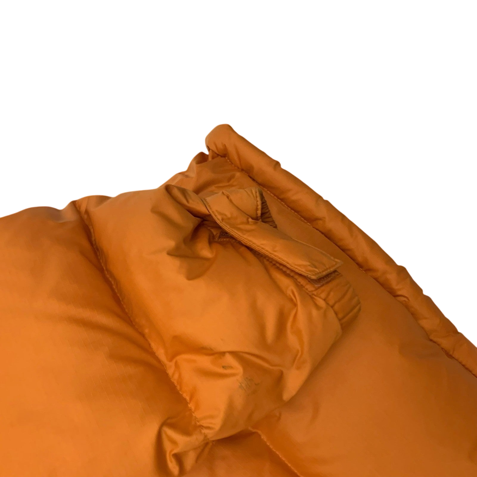 The North Face 1996 Retro Nuptse 700 Down Puffer Jacket Black/Orange (Size L)