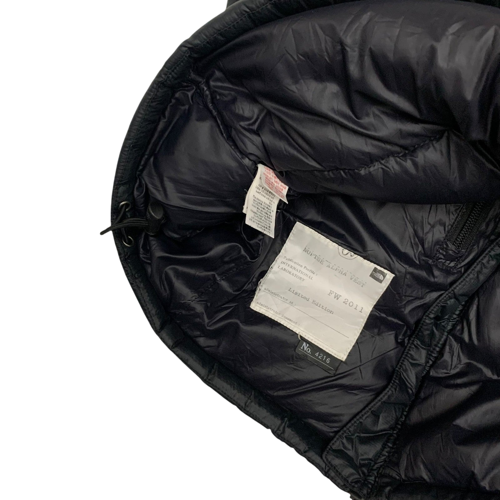 The North Face LTD Nuptse 700 Down Puffer Jacket Black/Beige (Size M Women’s)