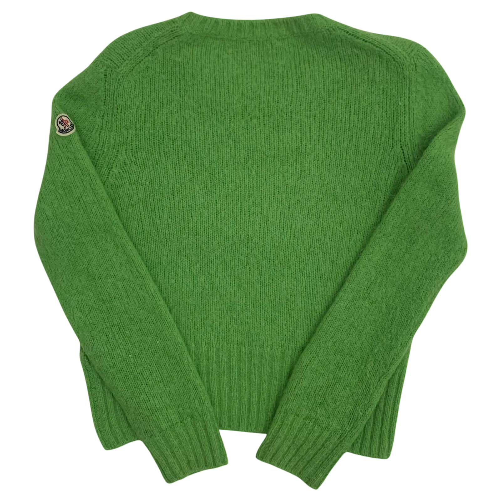 Moncler Wool Sweatshirt Neon Green (Size S Womens)