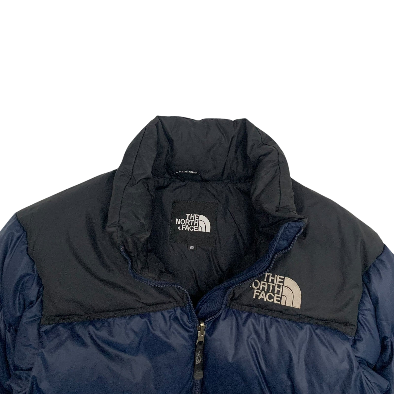 The North Face Nuptse 700 Down Puffer Jacket Navy/Black (Size XS)