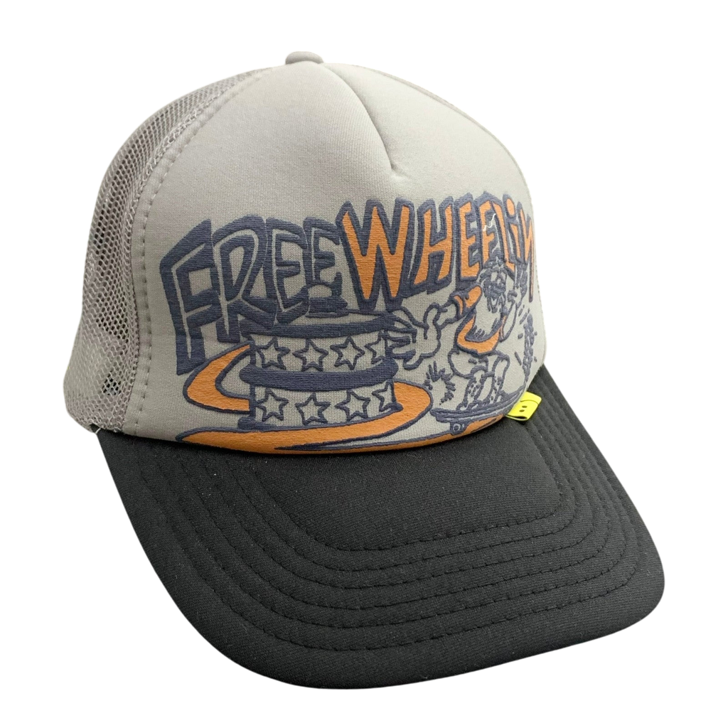Kapital ‘Free Wheelin' Trucker Cap Grey/Black