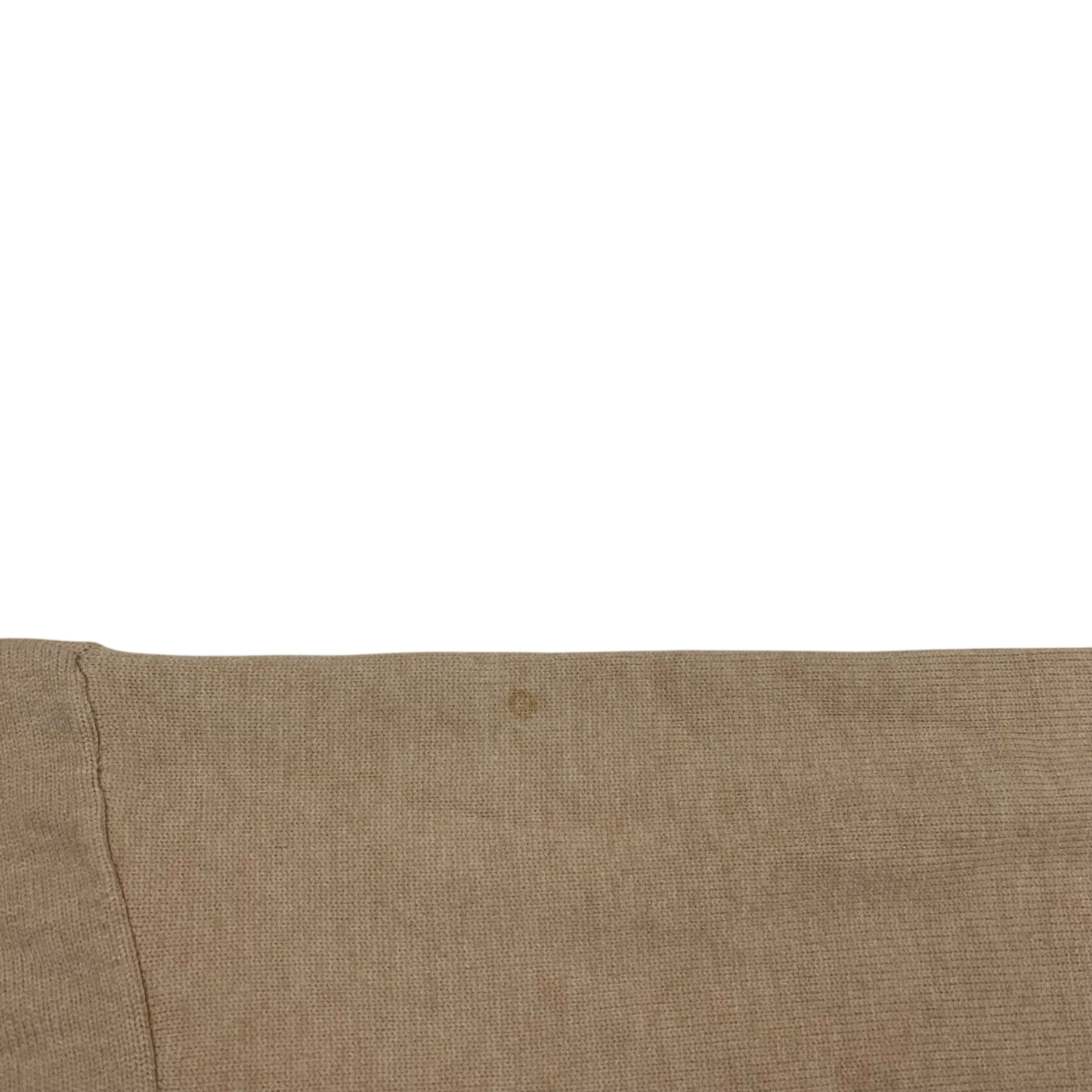 Ami Paris De Coeur Wool Blend Knit Sweatshirt Beige (Size M)