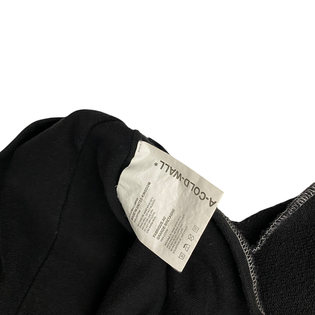 A-COLD-WALL Reverse Stitch Hoodie Black (Size XL)