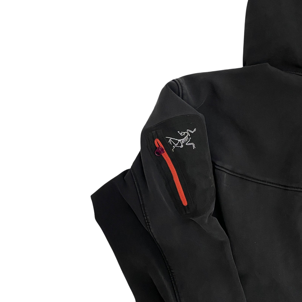 Arcteryx Gamma MX Hooded Jacket Black (Size M Womens)
