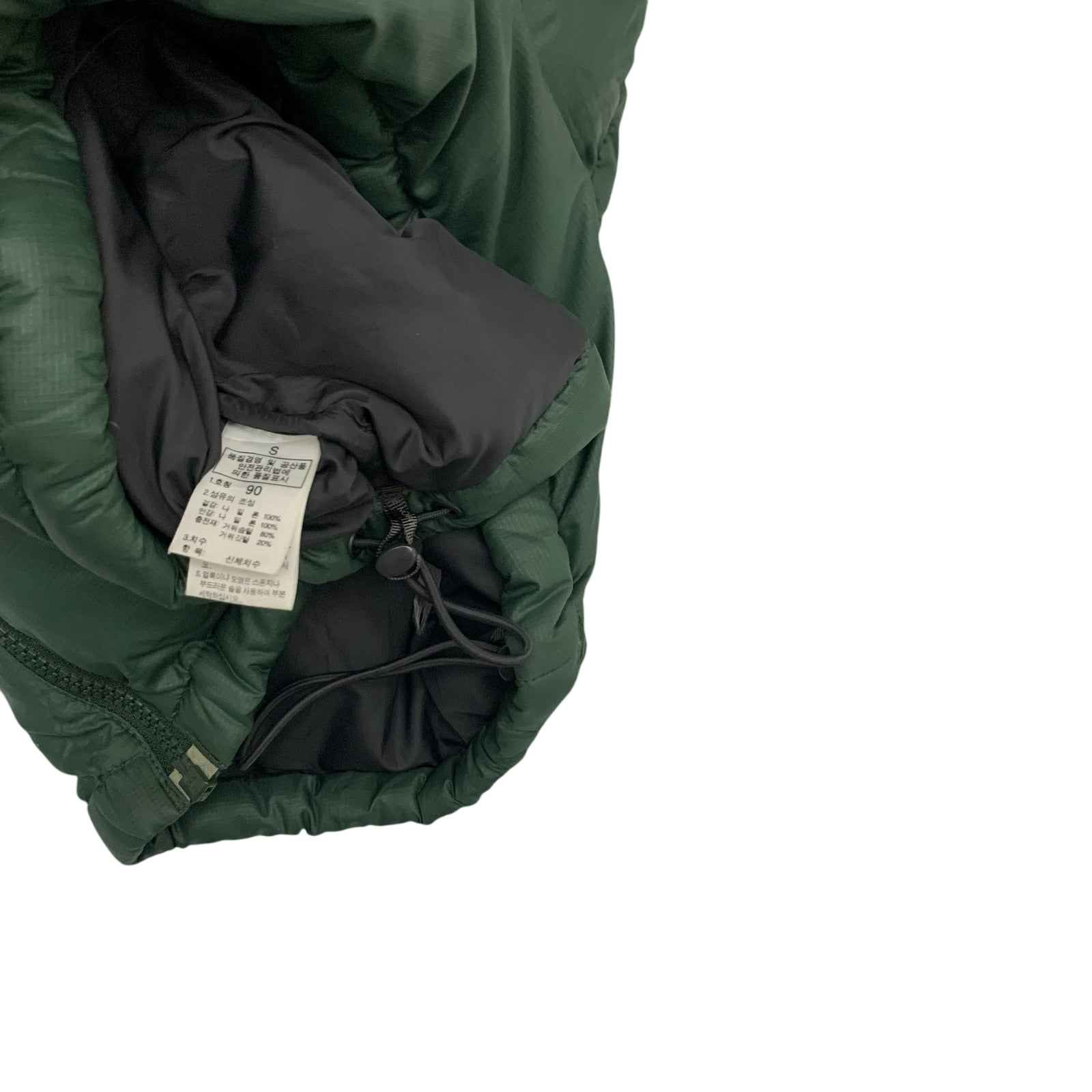 The North Face Nuptse 700 Down Puffer Jacket Green/Black (Size S)