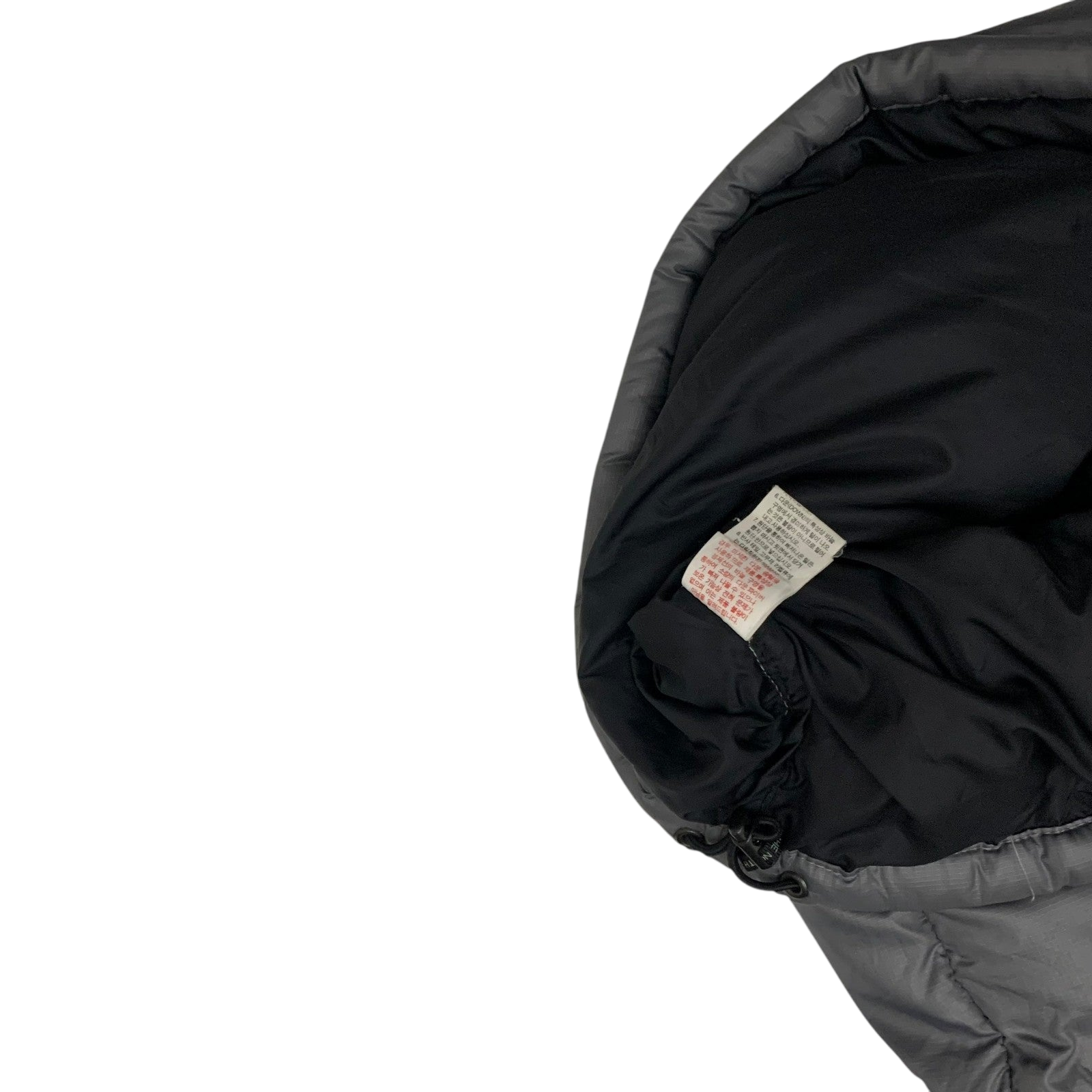 The North Face Nuptse 700 Down Puffer Jacket Grey/Black (Size L)