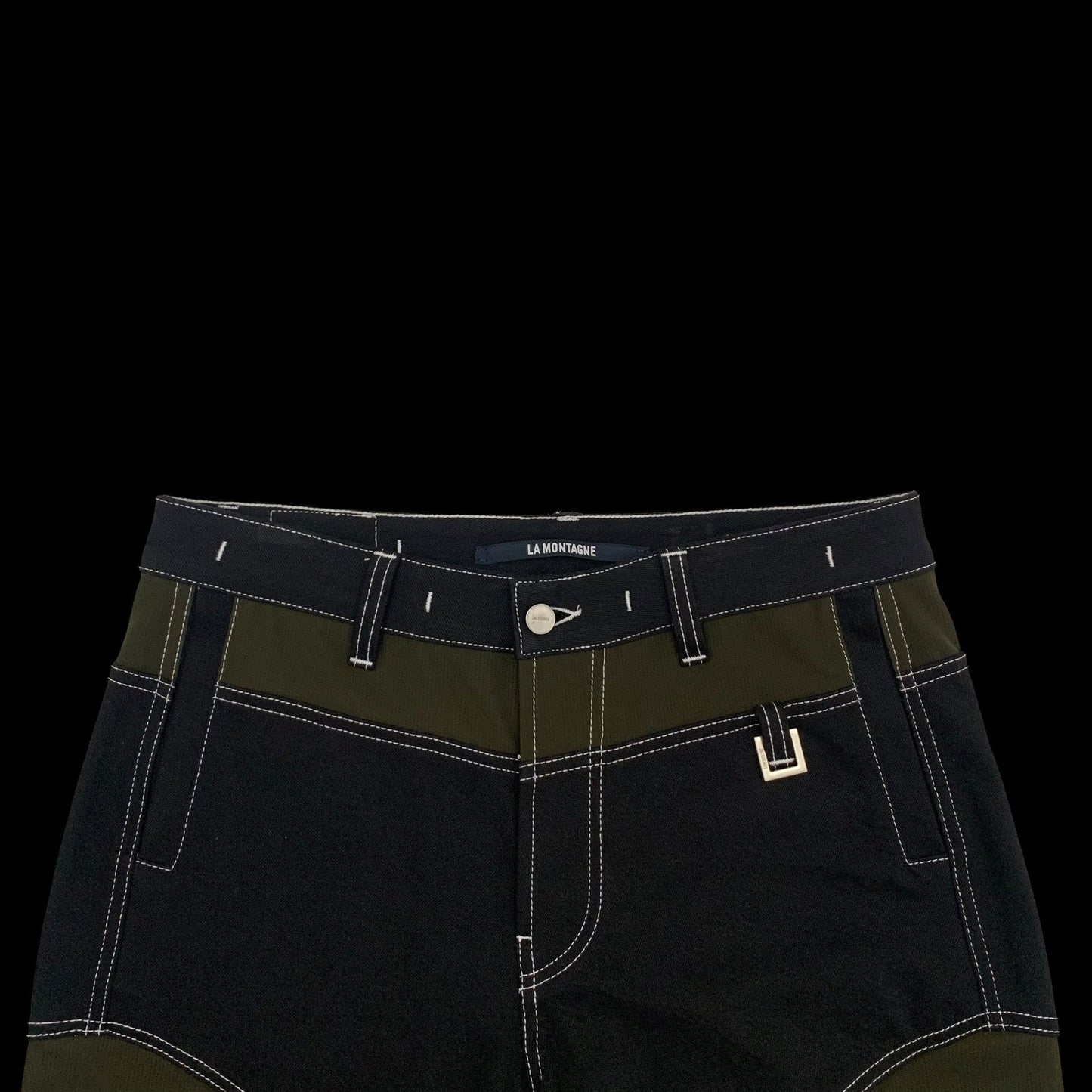 Jacquemus Le Short De Nîmes Two-Tone Shorts (Fits 34”)