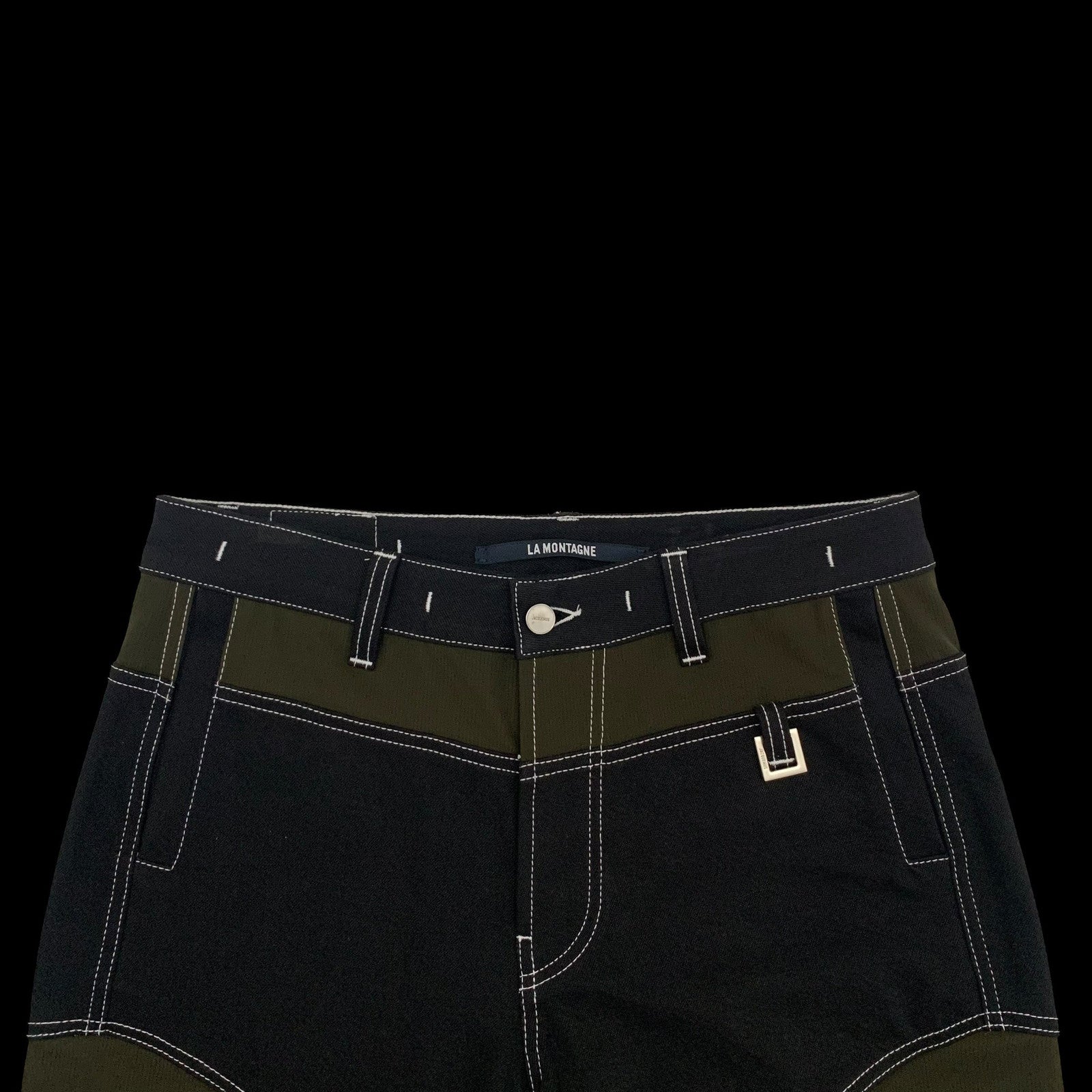 Jacquemus Le Short De Nîmes Two-Tone Shorts (Fits 34”)