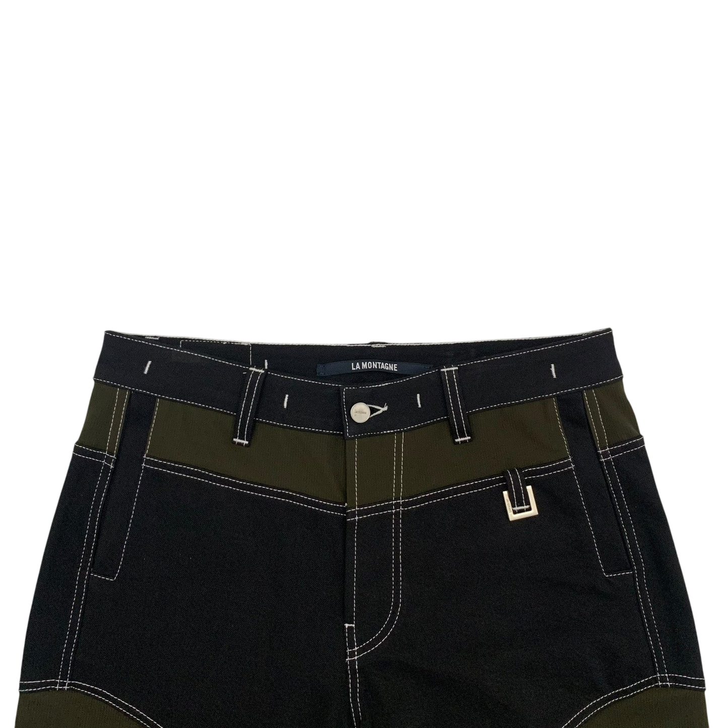 Jacquemus Le Short De Nîmes Two-Tone Shorts (Fits 34”)