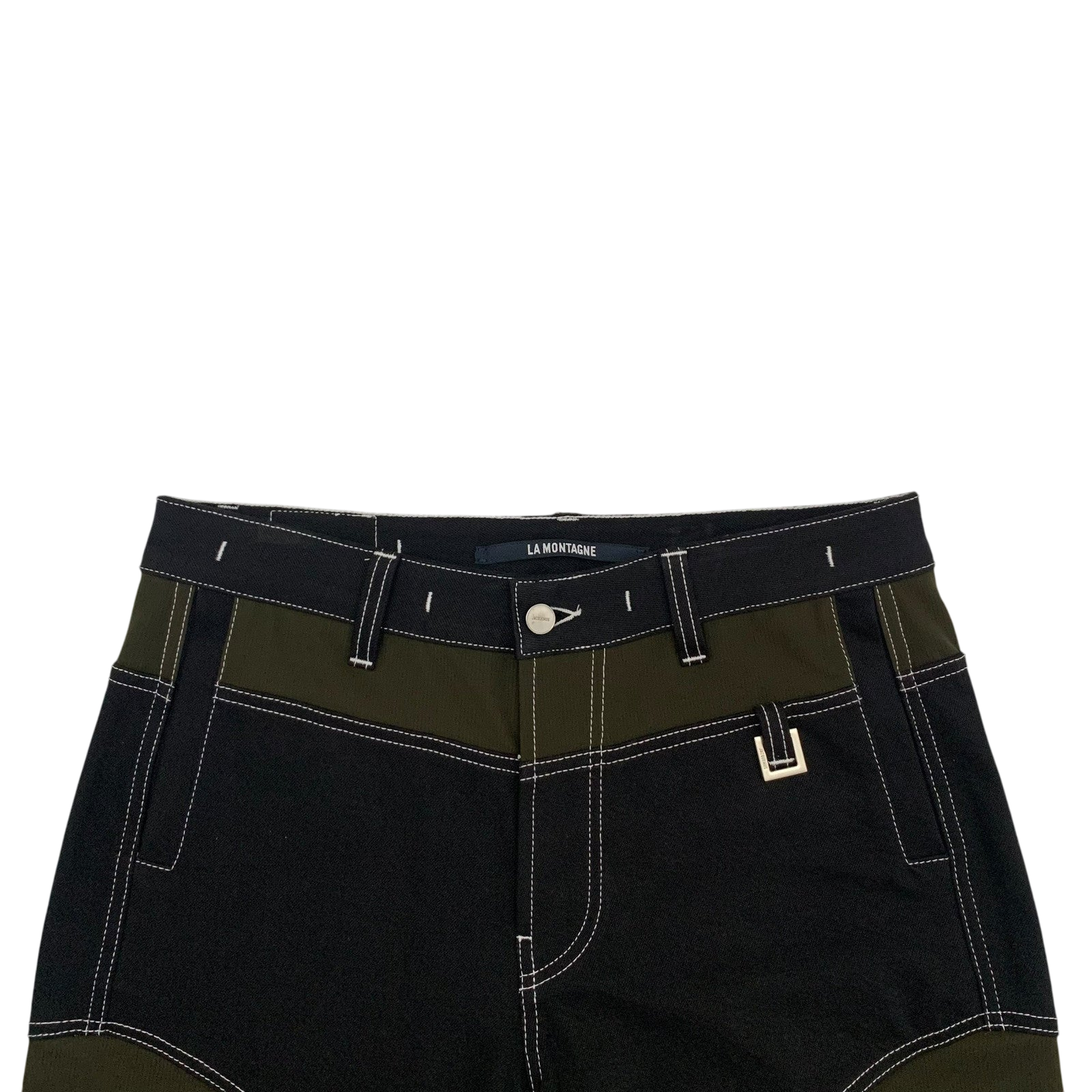 Jacquemus Le Short De Nîmes Two-Tone Shorts (Fits 34”)