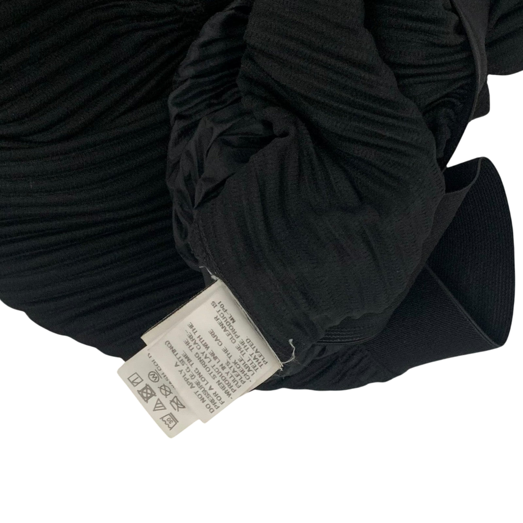 Issey Miyake HOMME PLISSÉ JF110 Wide Leg Pleated Pants Black (Fits 32-34")