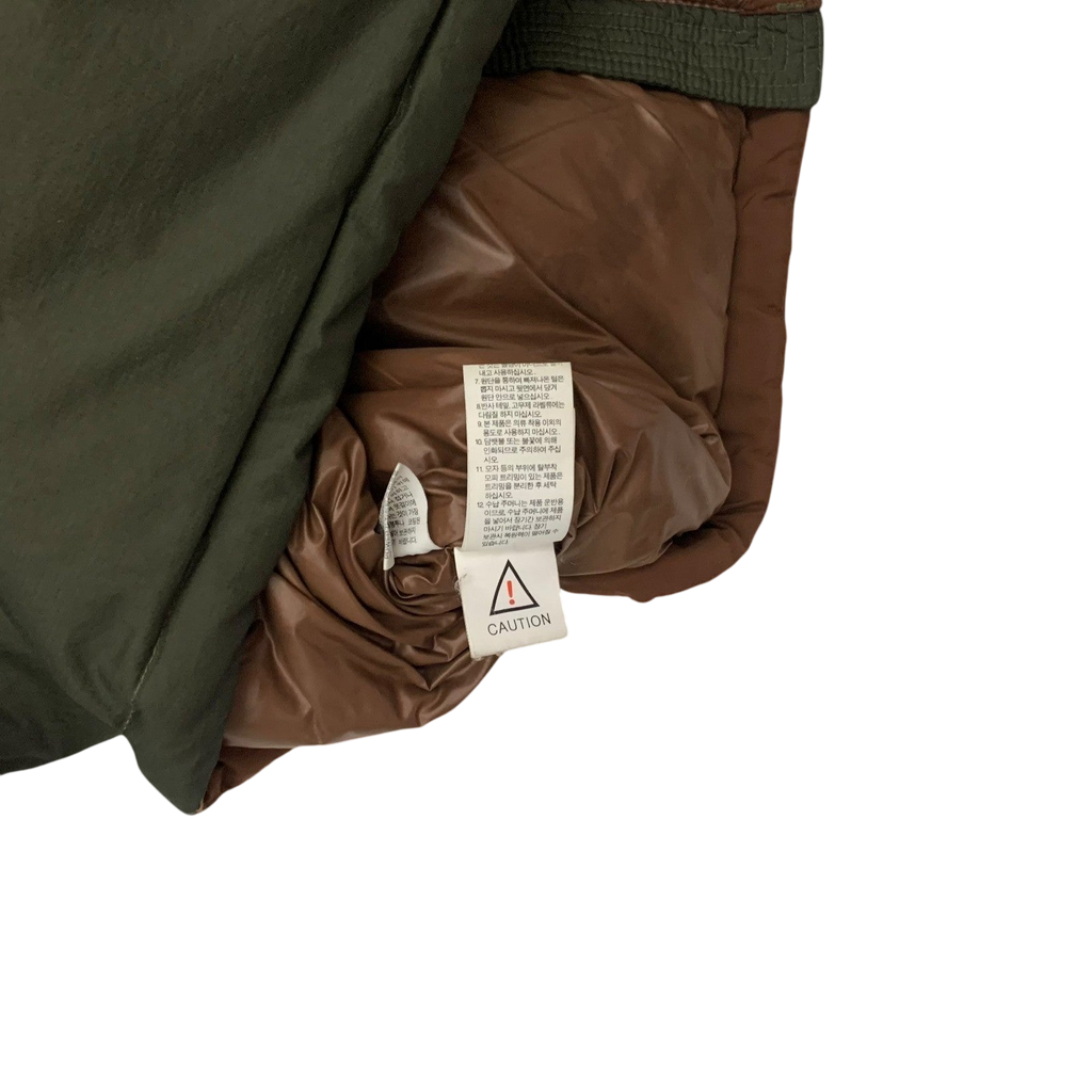 The North Face Nuptse 700 Down Puffer Jacket Khaki/Brown (Size L)