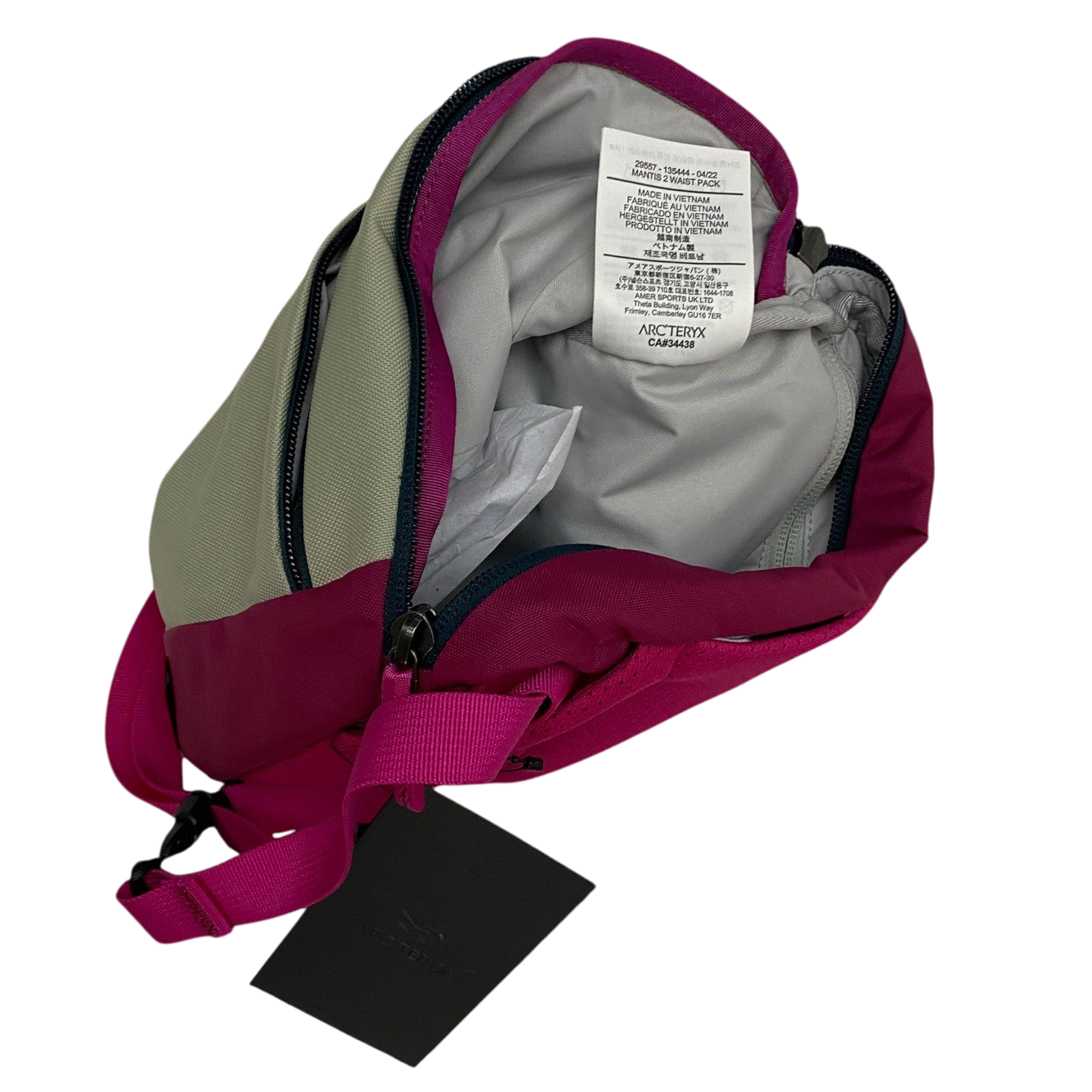 Arc’teryx Mantis Waist Bag Grey/Violet