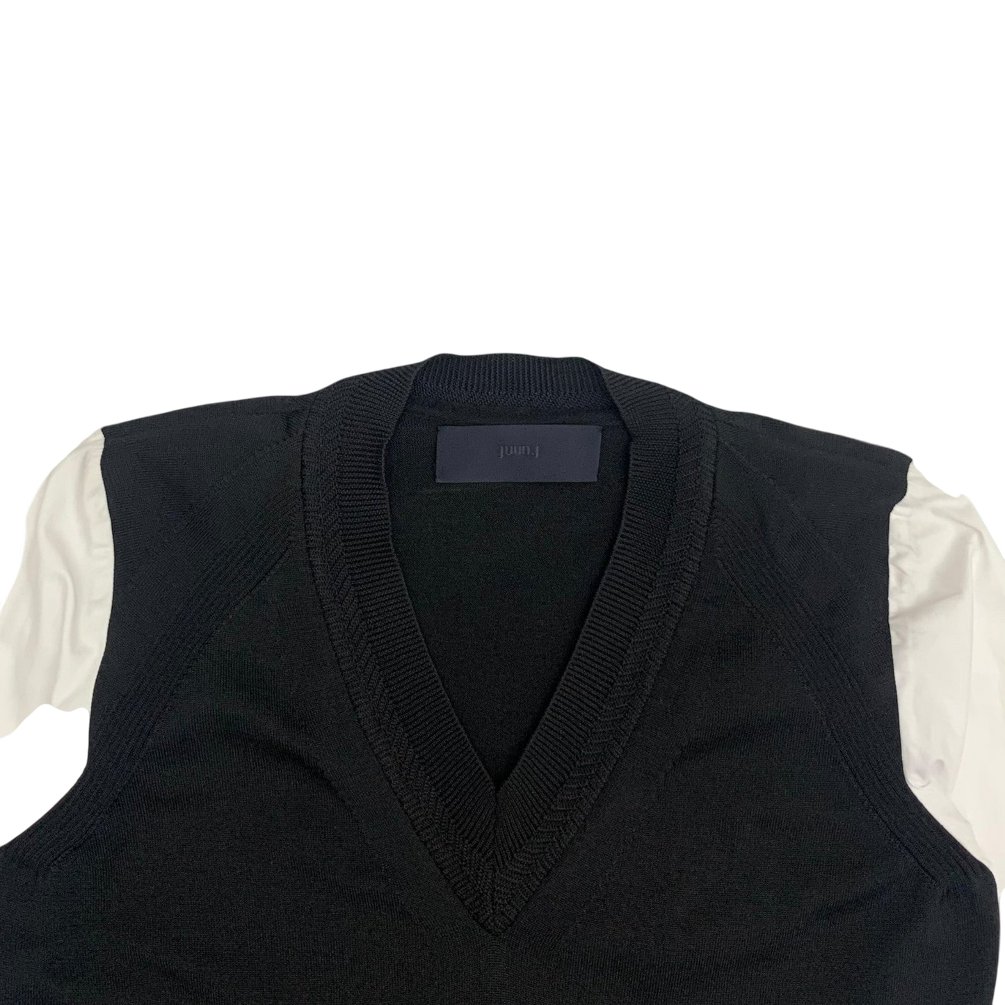 Juun.J Layered Vest V-neck Shirt (Fits M)