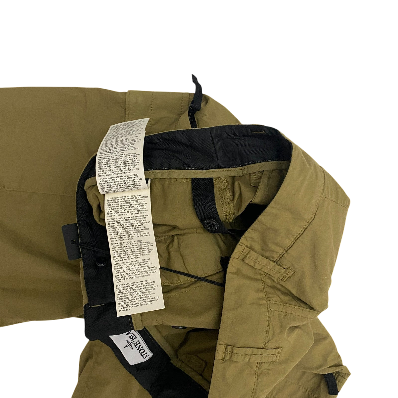 Stone Island Bermuda Shorts Dark Beige (Size 32”)