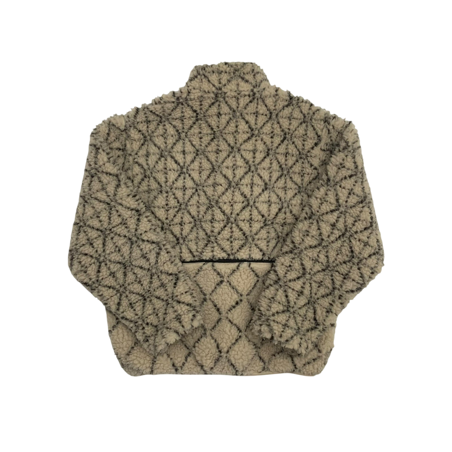 Kapital Do-Gi Sashiko Reversible Boa Fleece Jacket ‘Ecru’ (Size XL)