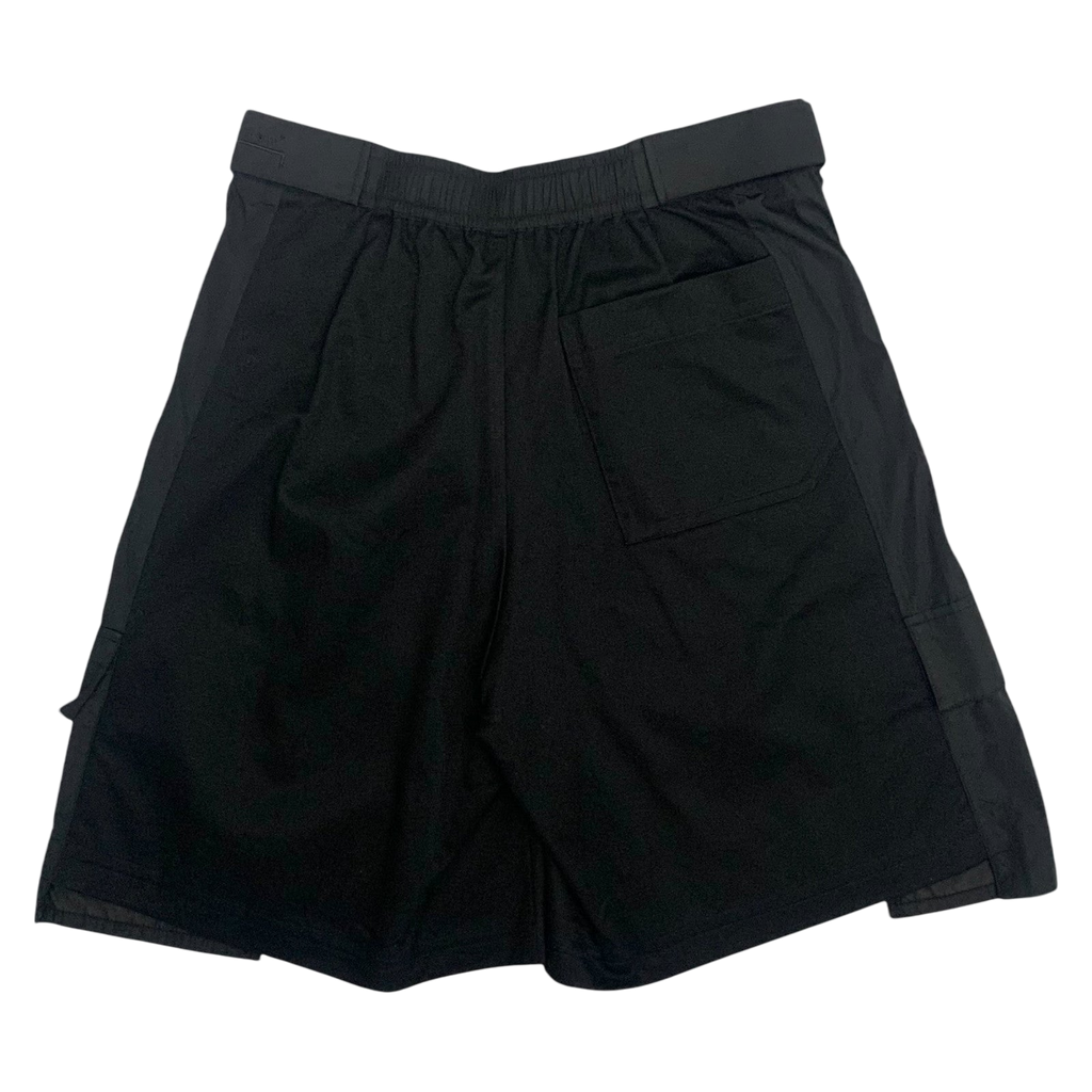 A-Cold-Wall Black Strata Cargo Shorts Black (Size M)
