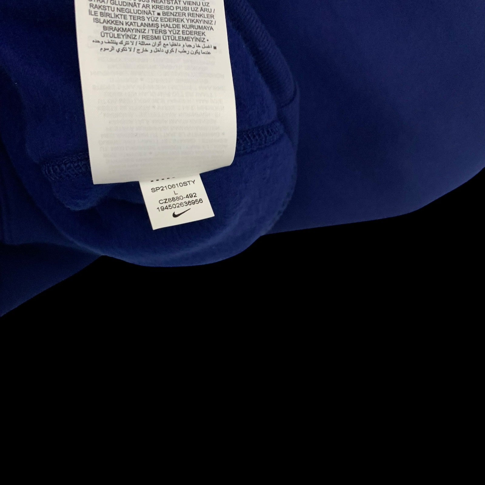 Nike ACG Wizard Island Hoodie Blue (Fits L-XL)