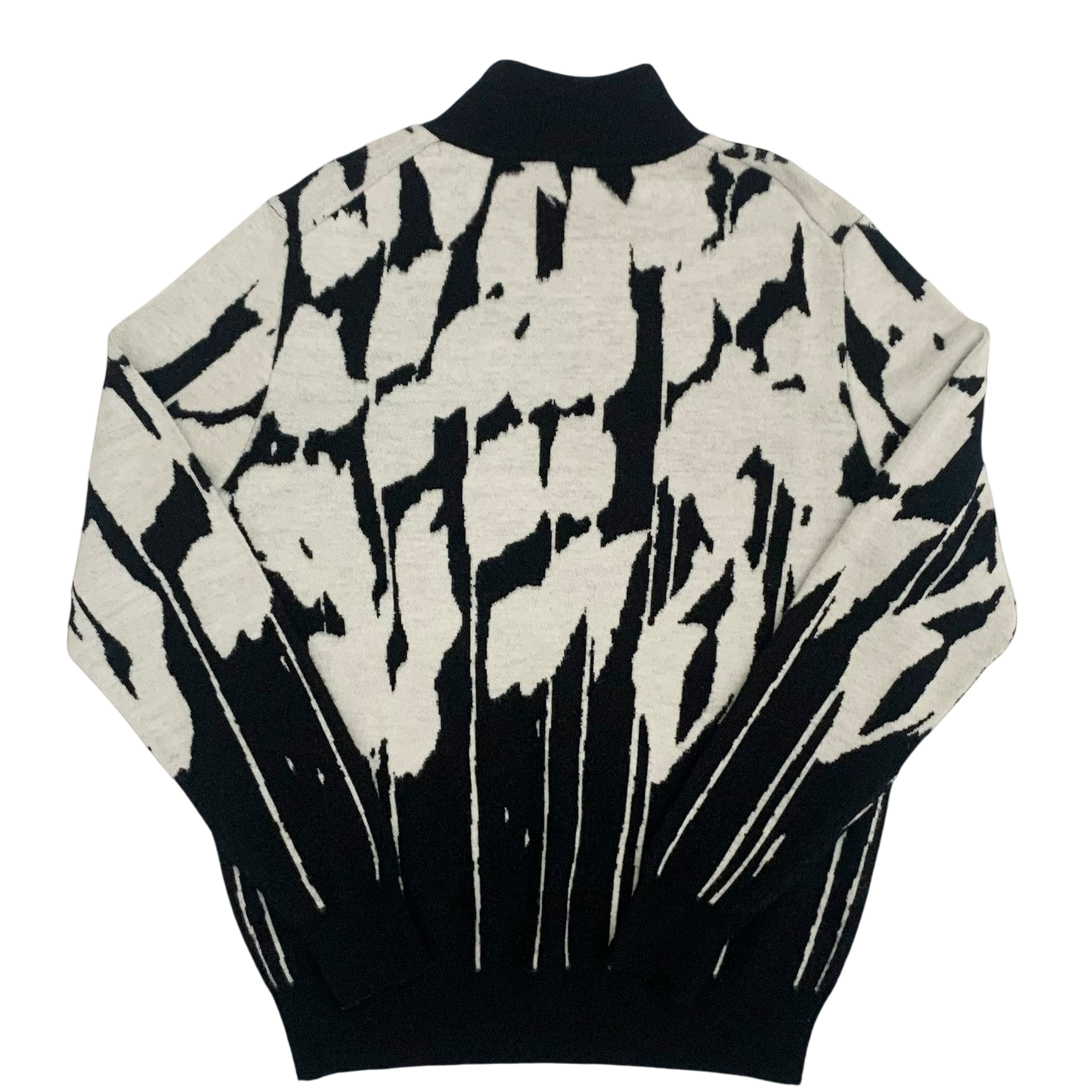 Dior Homme Turtleneck Sweater Black/White (Fits M-L)